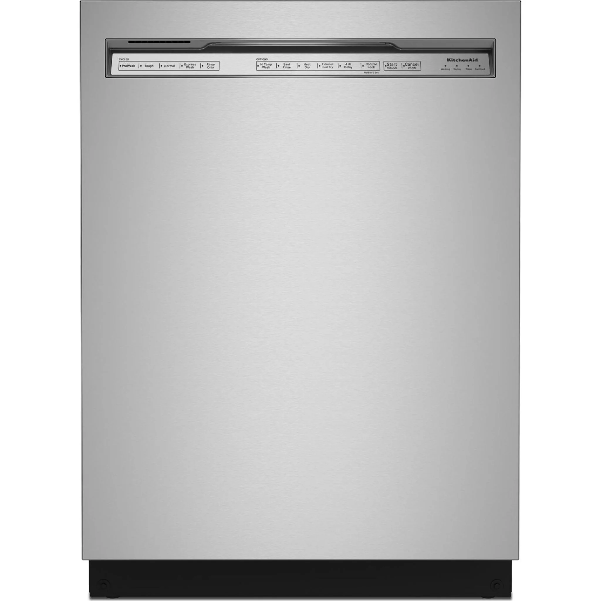 KitchenAid 47 dBA Two-Rack Dishwasher in PrintShield Finish with ProWash Cycle - Stainless Steel (KDFE104KPS) - Image 23