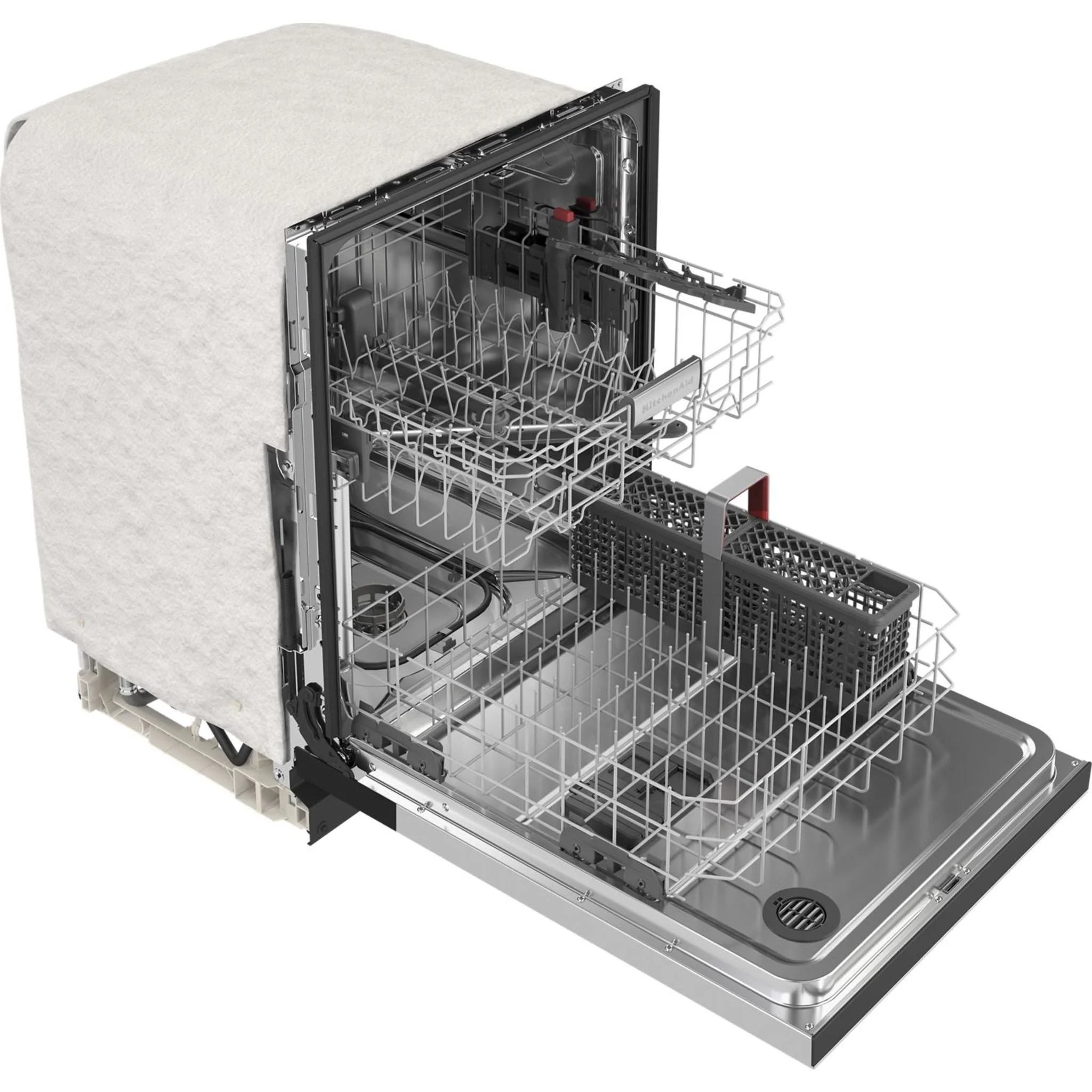 KitchenAid 47 dBA Two-Rack Dishwasher in PrintShield Finish with ProWash Cycle - Stainless Steel (KDFE104KPS) - Image 33