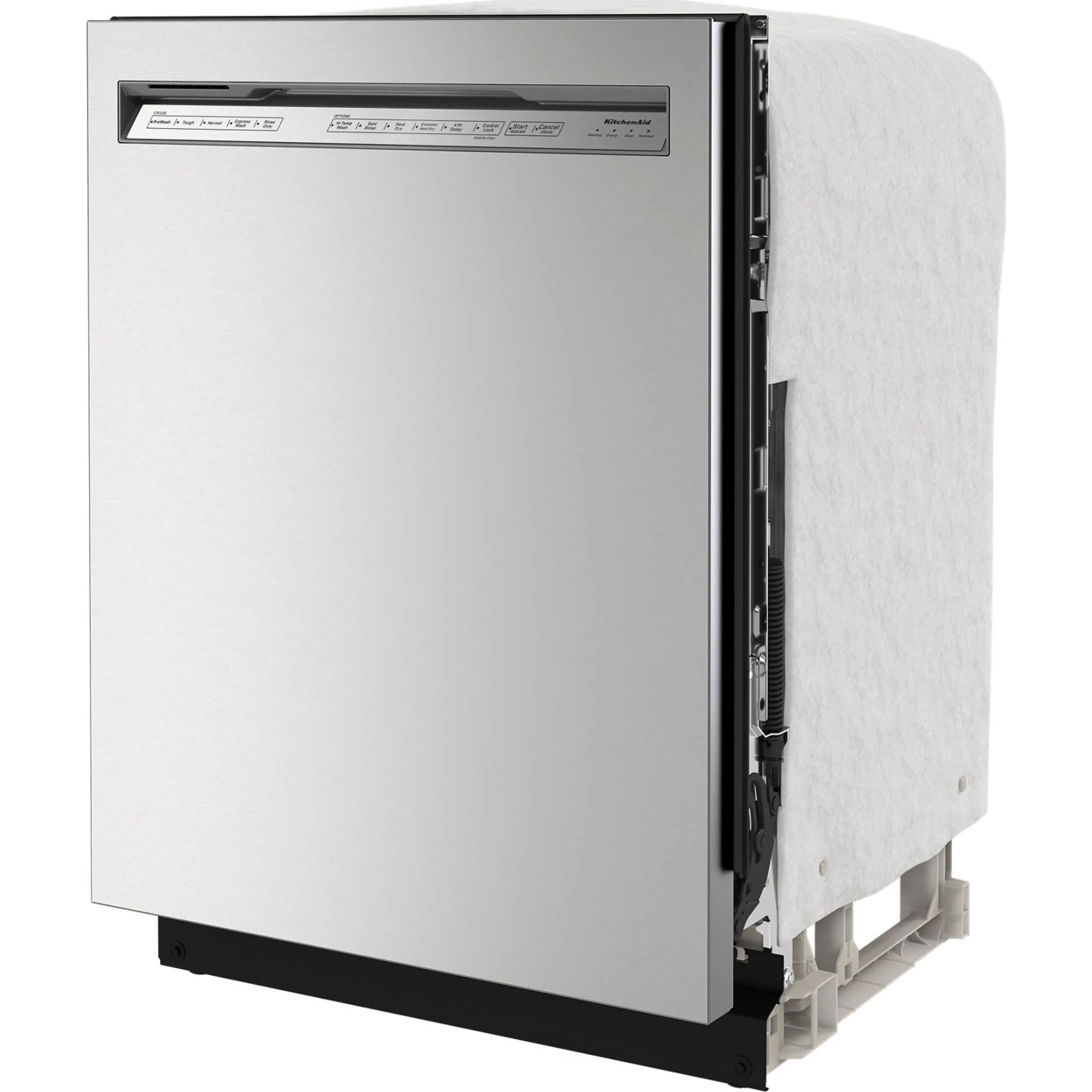 KitchenAid 47 dBA Two-Rack Dishwasher in PrintShield Finish with ProWash Cycle - Stainless Steel (KDFE104KPS) - Image 35