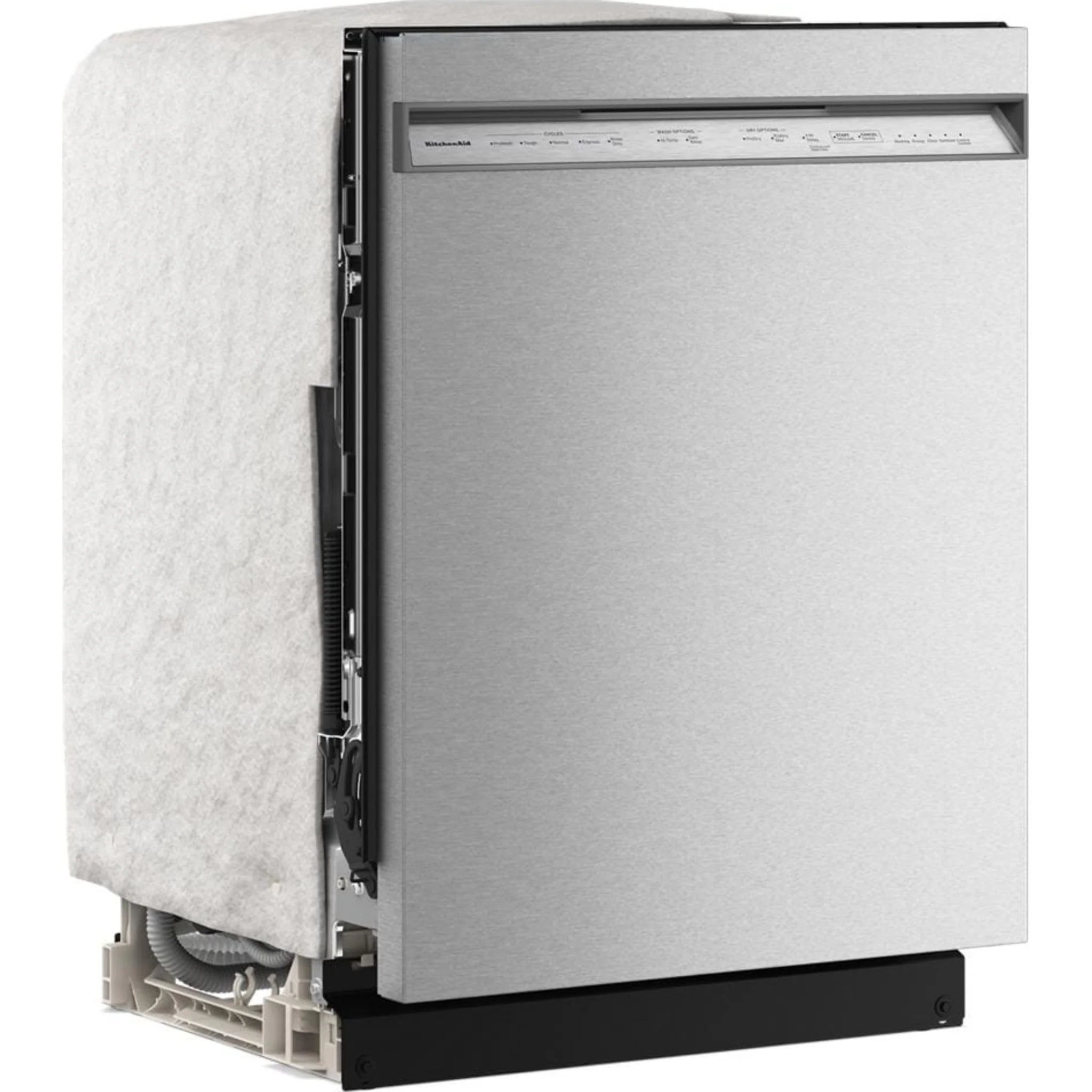 KitchenAid Third Level Utensil Rack Dishwasher with 30+ Total Wash Jets in PrintShieldFinish, 47 dBA -PrintShield Stainless (KDFS224SPS) - Image 3