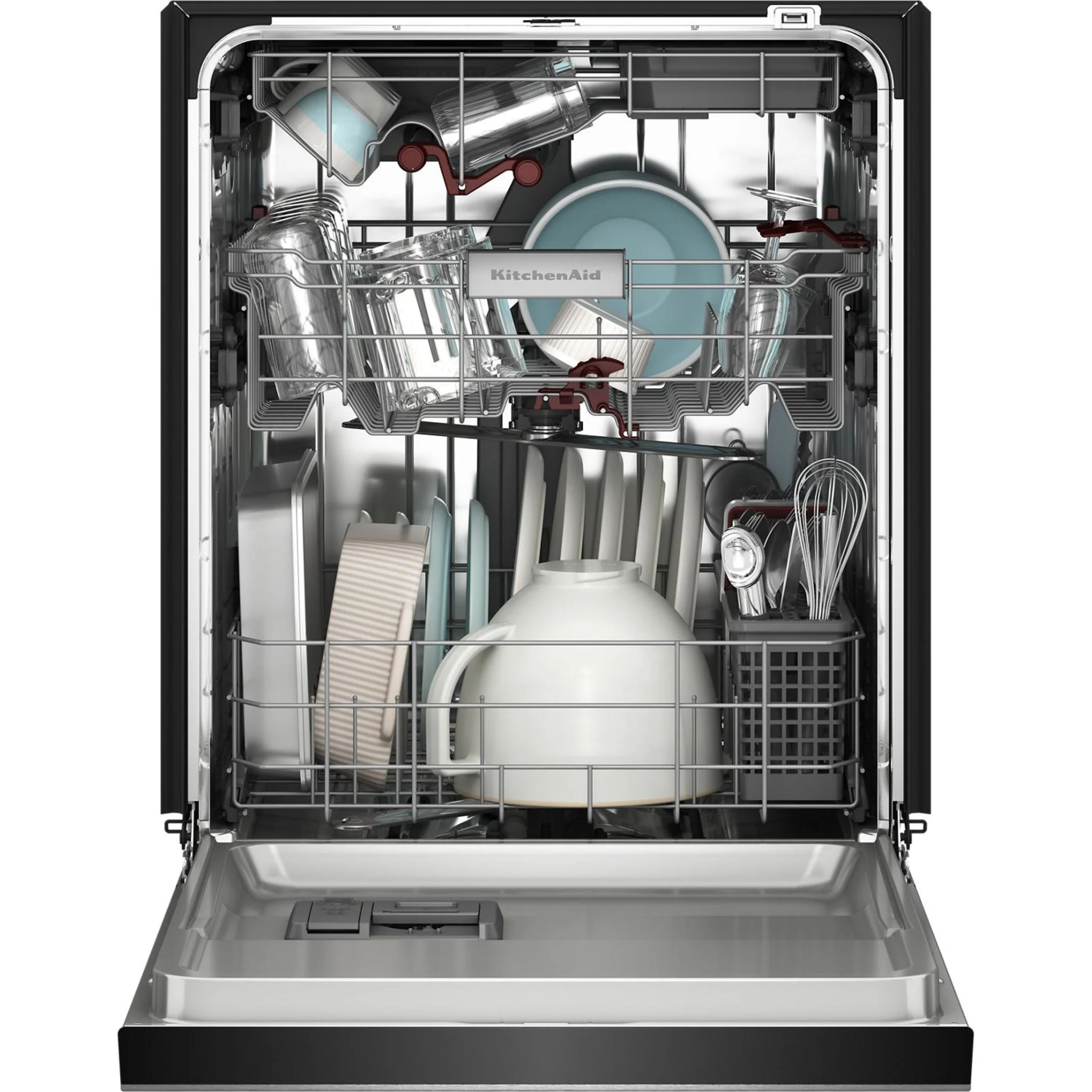 KitchenAid 360 Max JetsThird Rack Dishwasher with ProDrySystem, 44 dBA -PrintShield Stainless (KDFS424SPS) - Image 15