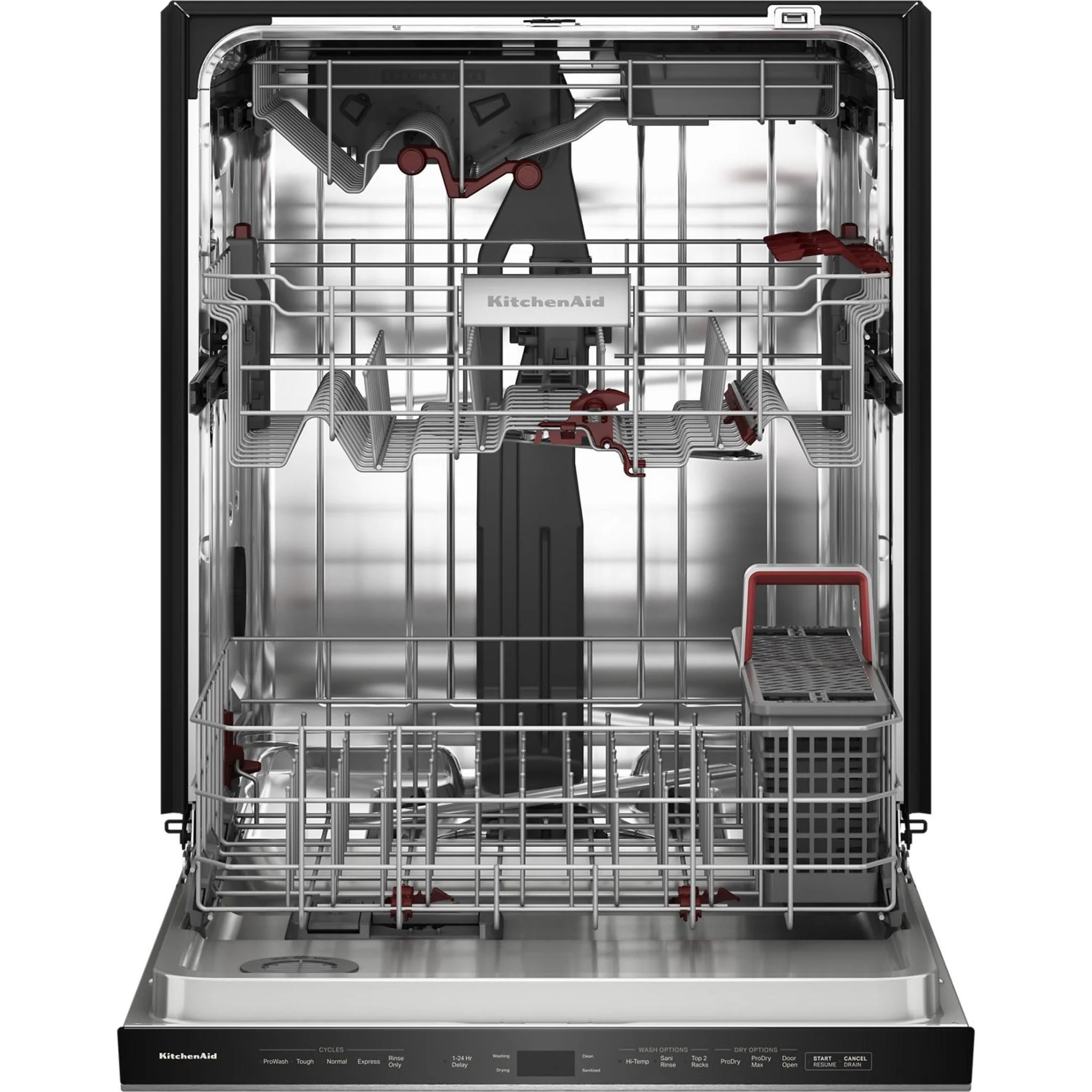 KitchenAid 360 Max JetsThird Rack Dishwasher with Advanced ProDrySystem and Ultra-bright LED Lighting, 44 dBA -Black Ore (KDPS724SBE) - Image 18
