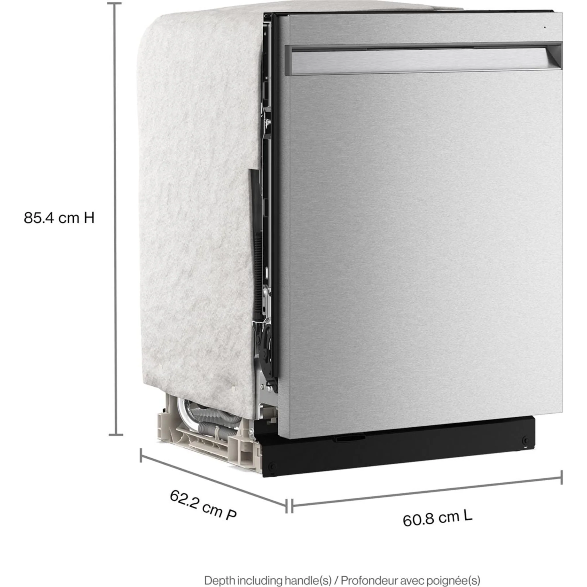 KitchenAid 360 Max JetsThird Rack Dishwasher with Advanced ProDrySystem and Ultra-bright LED Lighting, 44 dBA -PrintShield Stainless (KDPS724SPS) - Image 20
