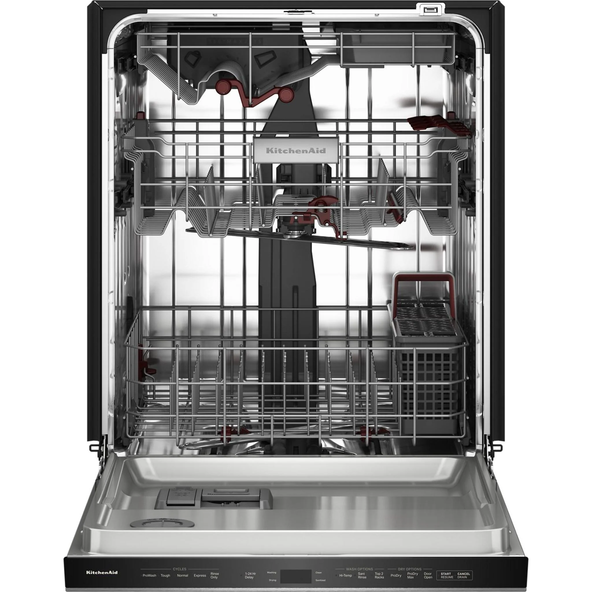 KitchenAid 360 Max JetsThird Rack Dishwasher with Advanced ProDrySystem and Ultra-bright LED Lighting, 44 dBA -PrintShield Stainless (KDPS724SPS) - Image 4