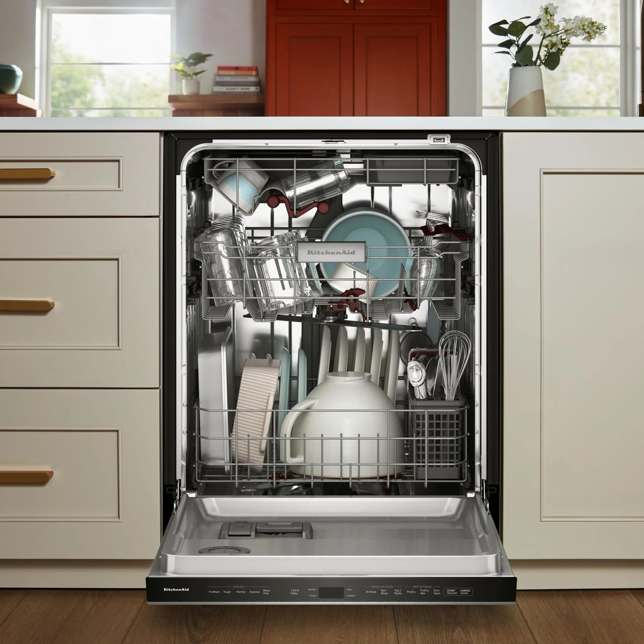 KitchenAid 360 Max JetsThird Rack Dishwasher with Advanced ProDrySystem and Ultra-bright LED Lighting, 44 dBA -PrintShield Stainless (KDPS724SPS) - Image 5