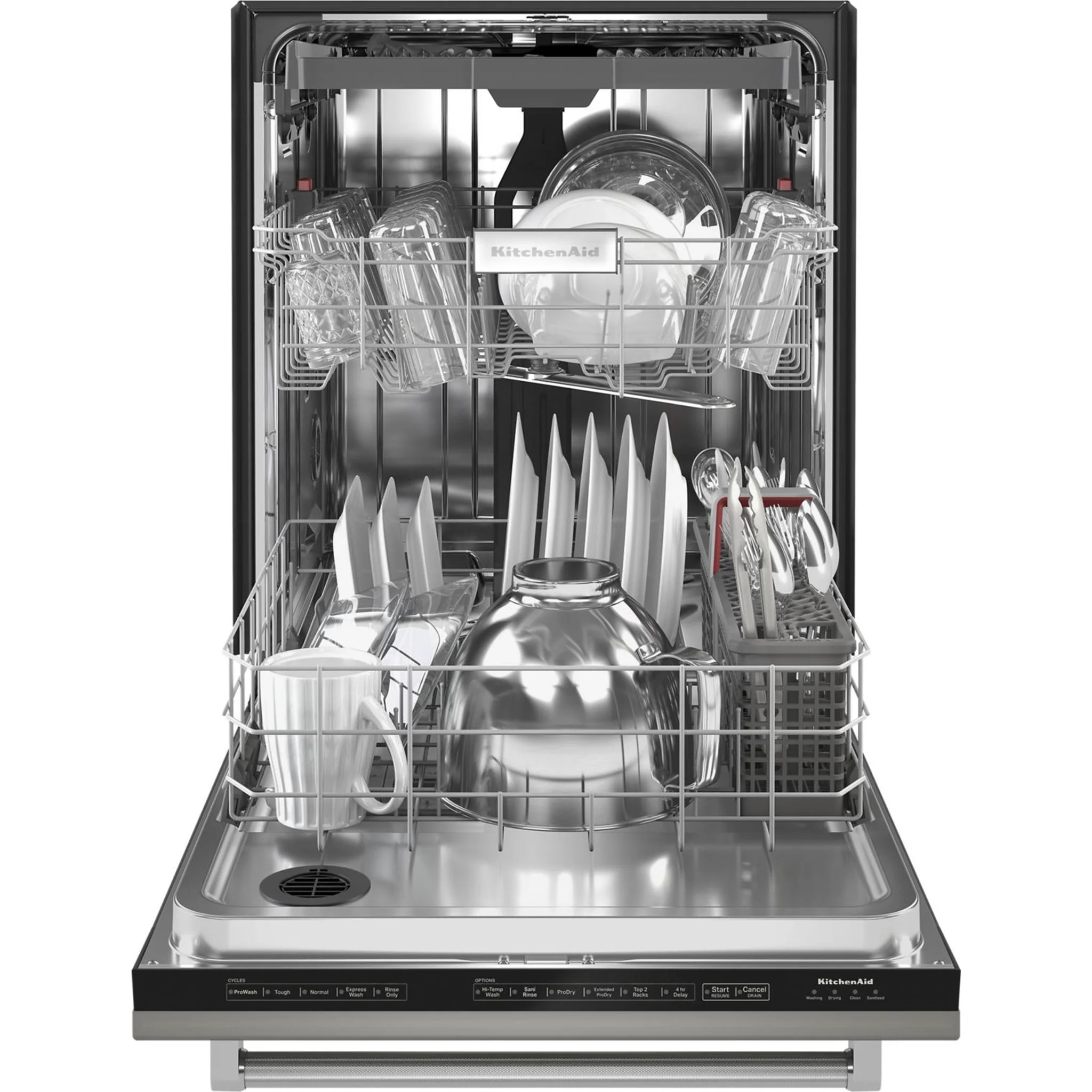 KitchenAid  39 dBA Panel-Ready Dishwasher with Third Level Utensil Rack (KDTE304LPA) - Image 20