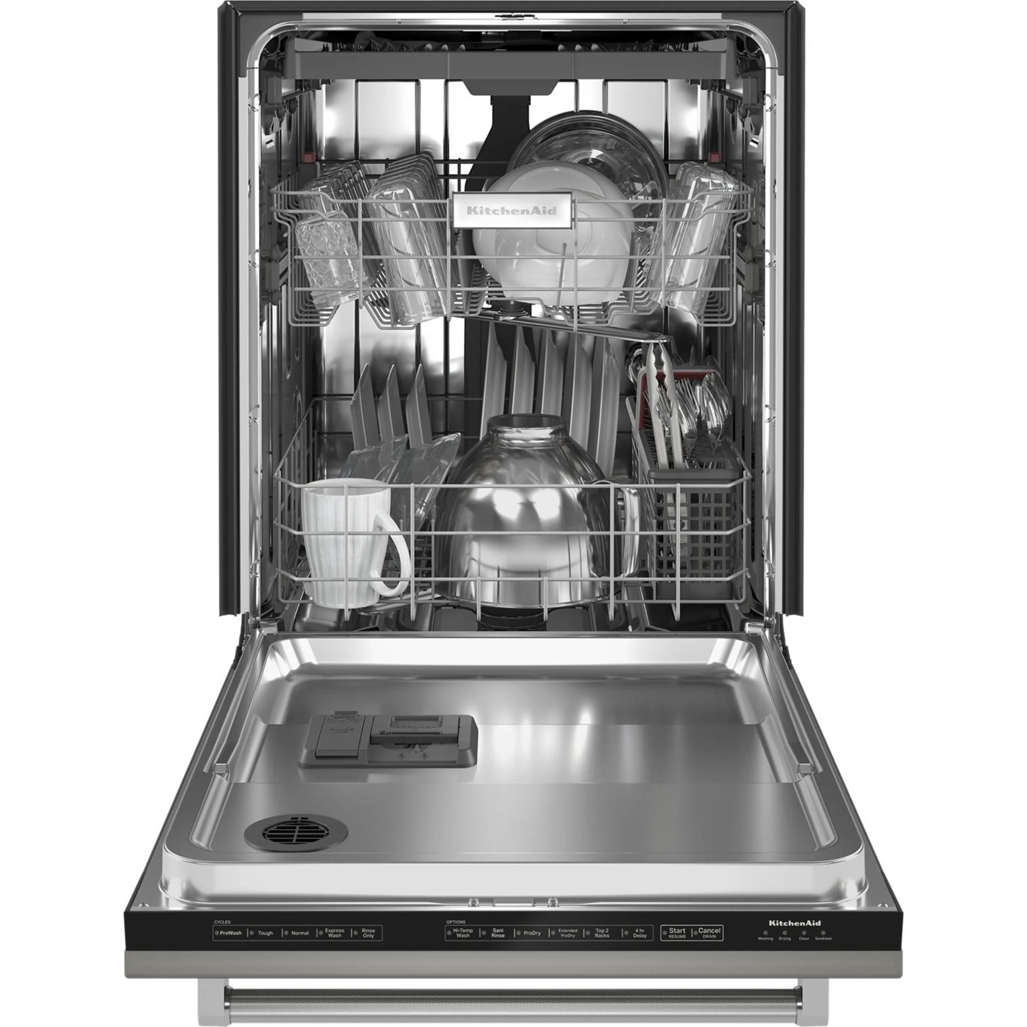KitchenAid  39 dBA Panel-Ready Dishwasher with Third Level Utensil Rack (KDTE304LPA) - Image 27