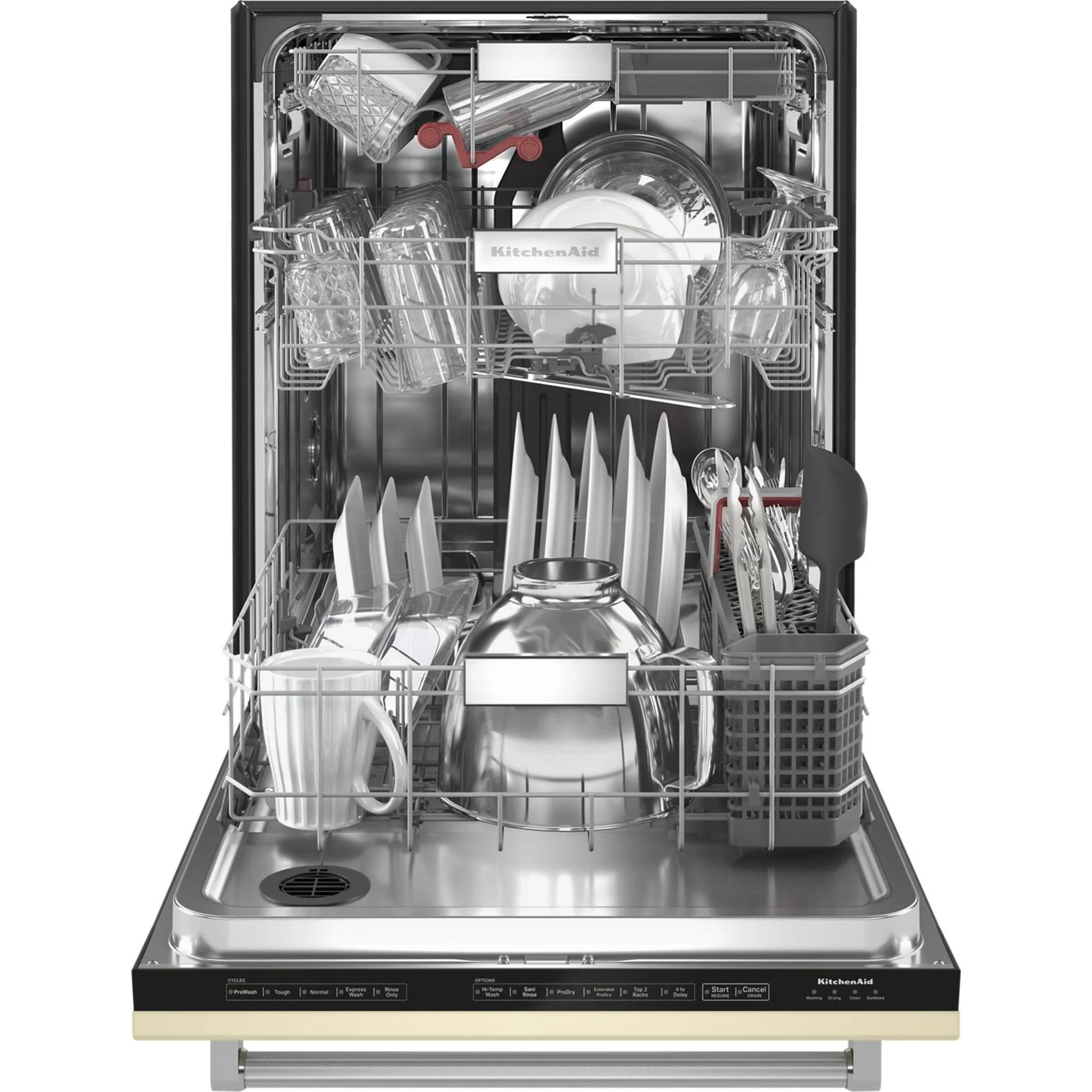 KitchenAid  44 dBA Panel-Ready Dishwasher with FreeFlex Third Rack (KDTM704LPA) - Image 22