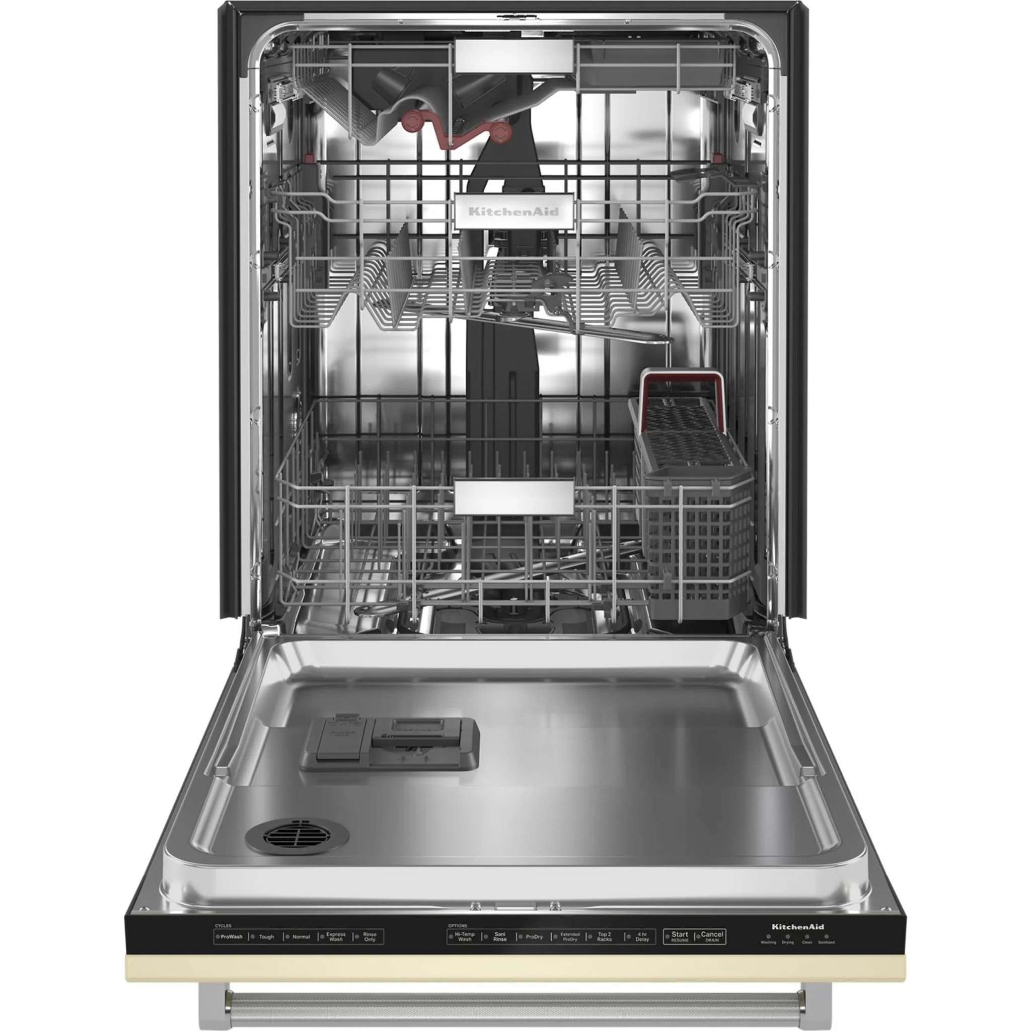 KitchenAid  44 dBA Panel-Ready Dishwasher with FreeFlex Third Rack (KDTM704LPA) - Image 26