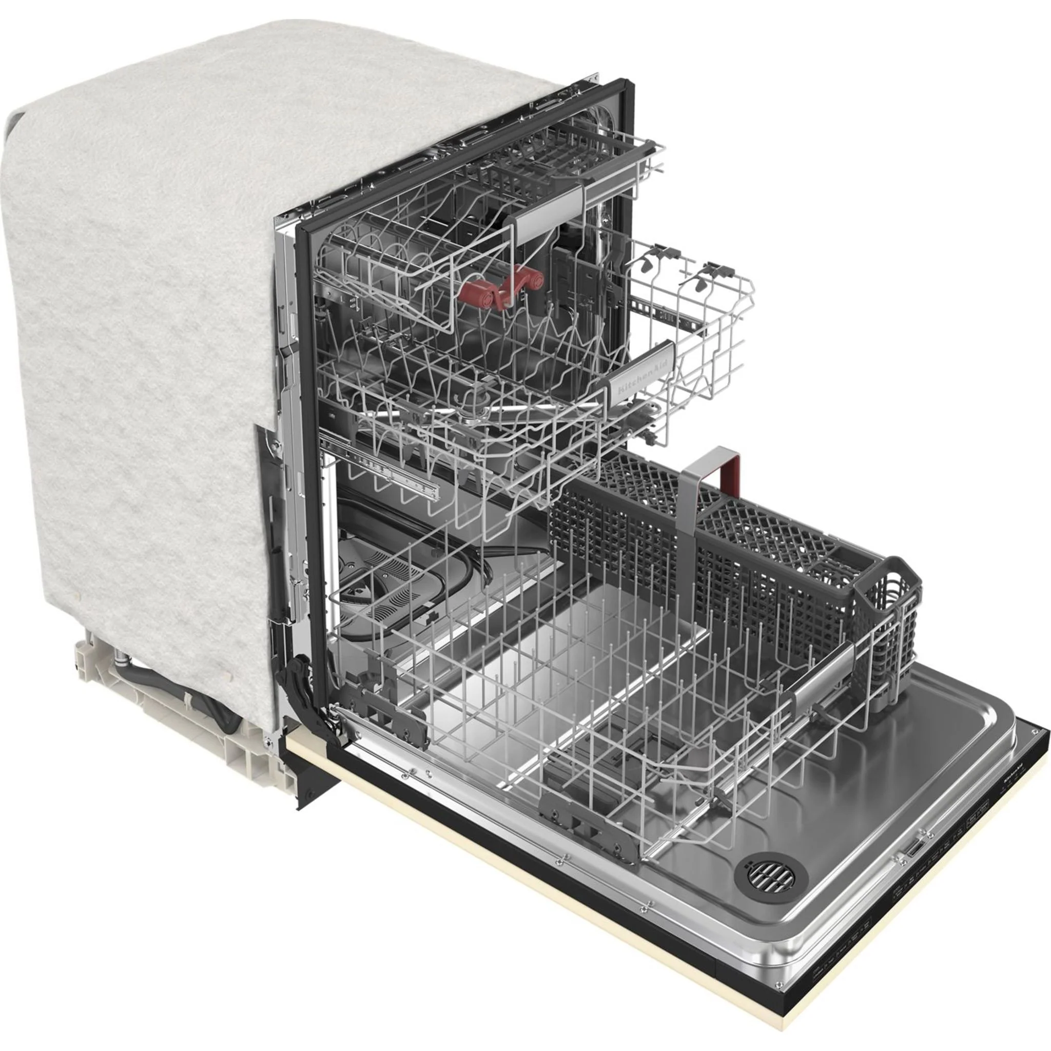 KitchenAid  44 dBA Panel-Ready Dishwasher with FreeFlex Third Rack (KDTM704LPA) - Image 31