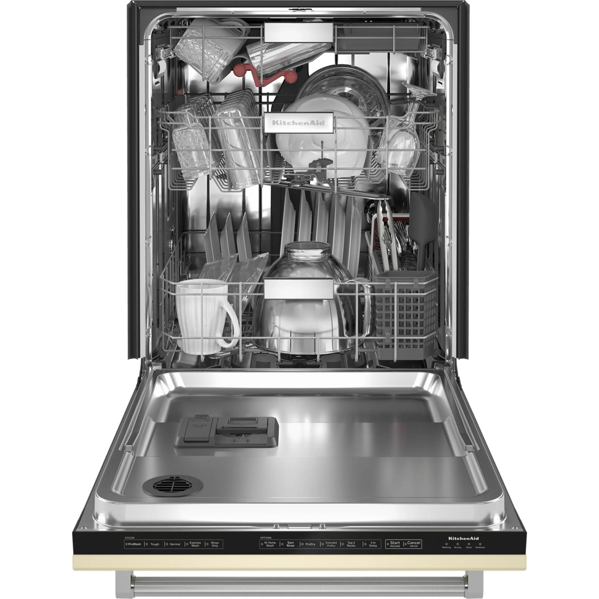 KitchenAid  44 dBA Panel-Ready Dishwasher with FreeFlex Third Rack (KDTM704LPA) - Image 9