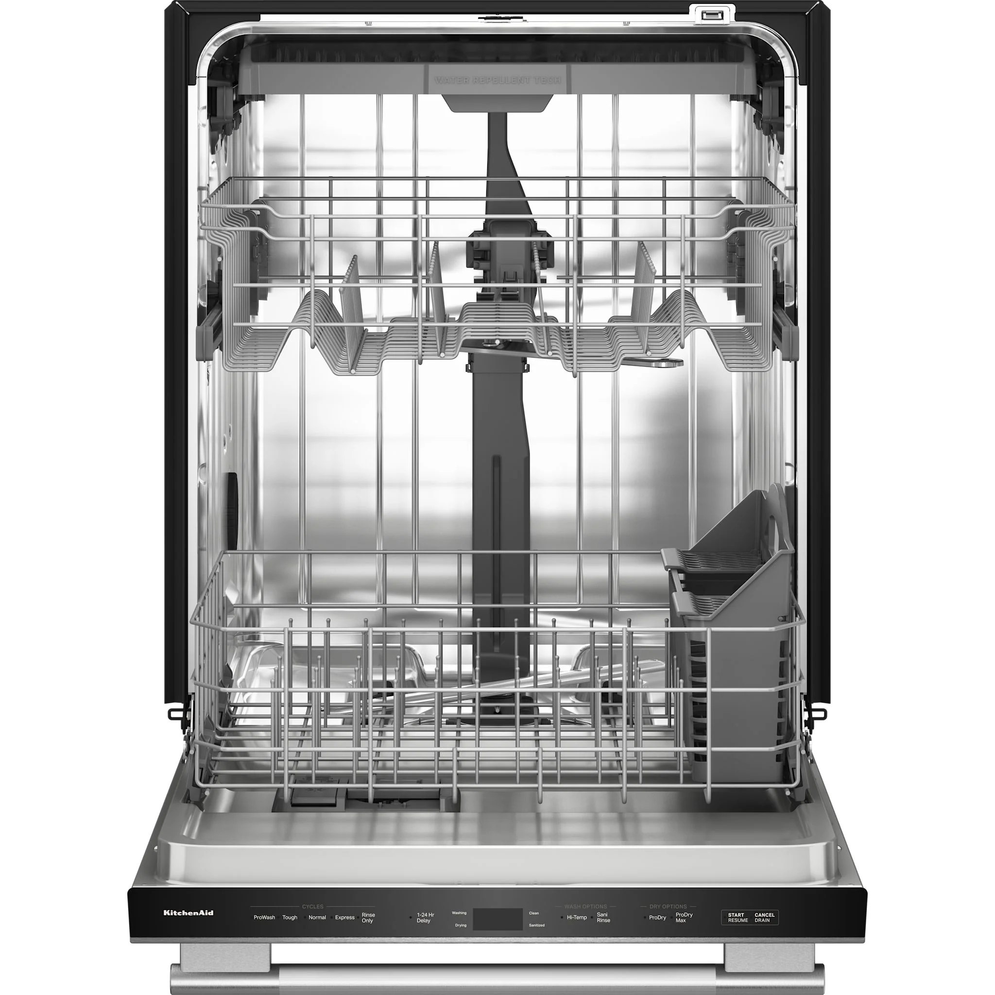 KitchenAid Third Level Utensil Rack Dishwasher with 30+ Total Wash Jets in PrintShieldFinish, 47 dBA -PrintShield Stainless (KDTS224SPS) - Image 10