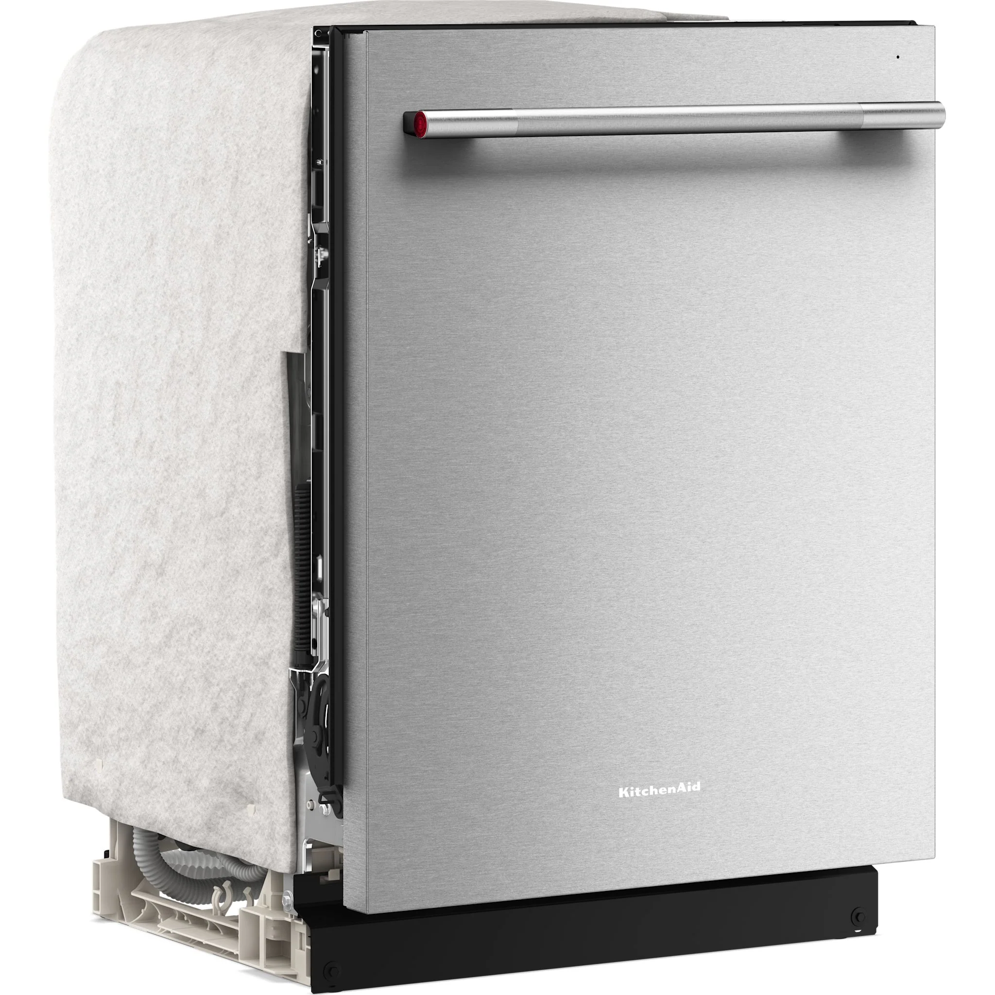 KitchenAid Third Level Utensil Rack Dishwasher with 30+ Total Wash Jets in PrintShieldFinish, 47 dBA -PrintShield Stainless (KDTS224SPS) - Image 3