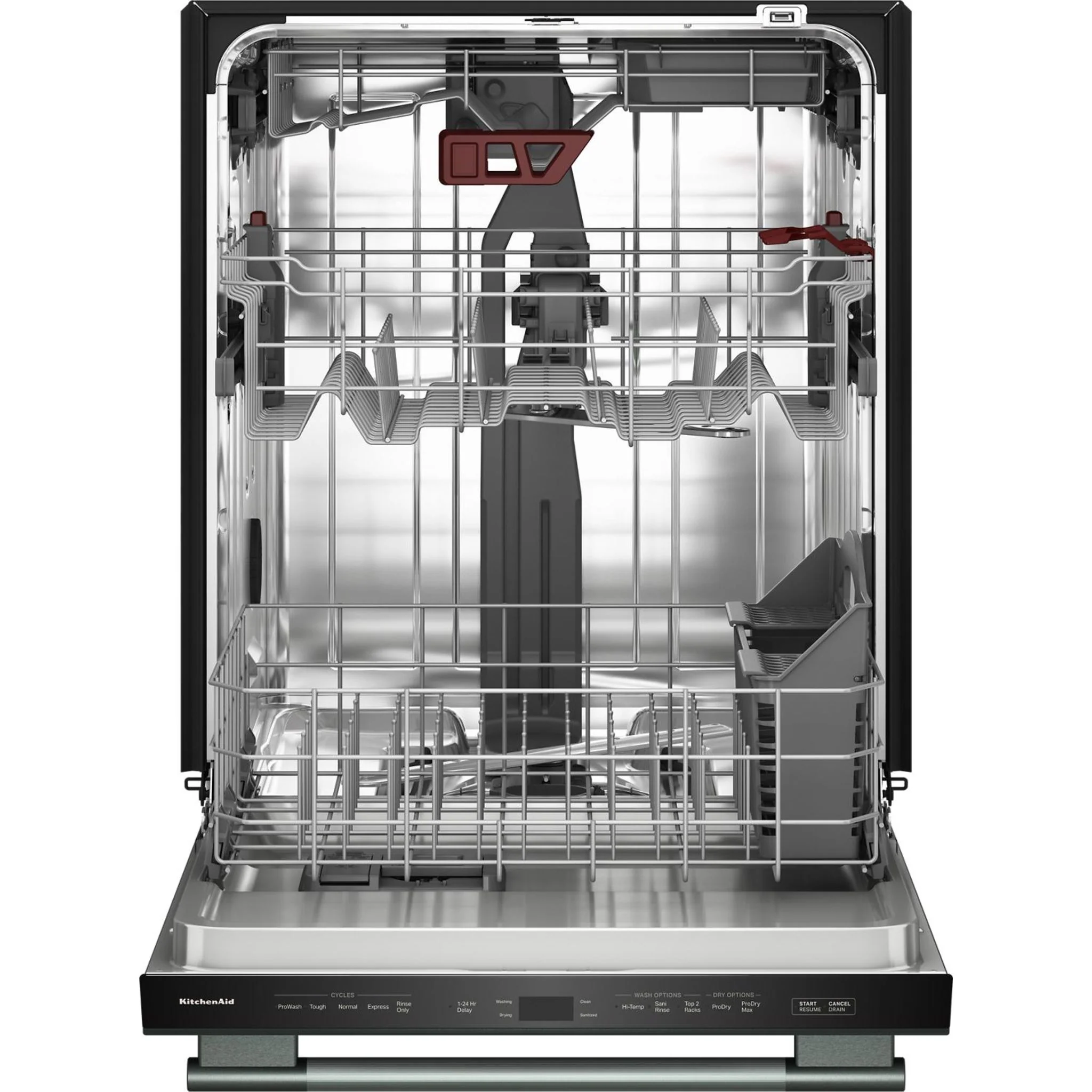 KitchenAid Third Level Jet Rack Dishwasher with 40+ Total Wash Jets, 41 dBA -Juniper (KDTS324SJP) - Image 9