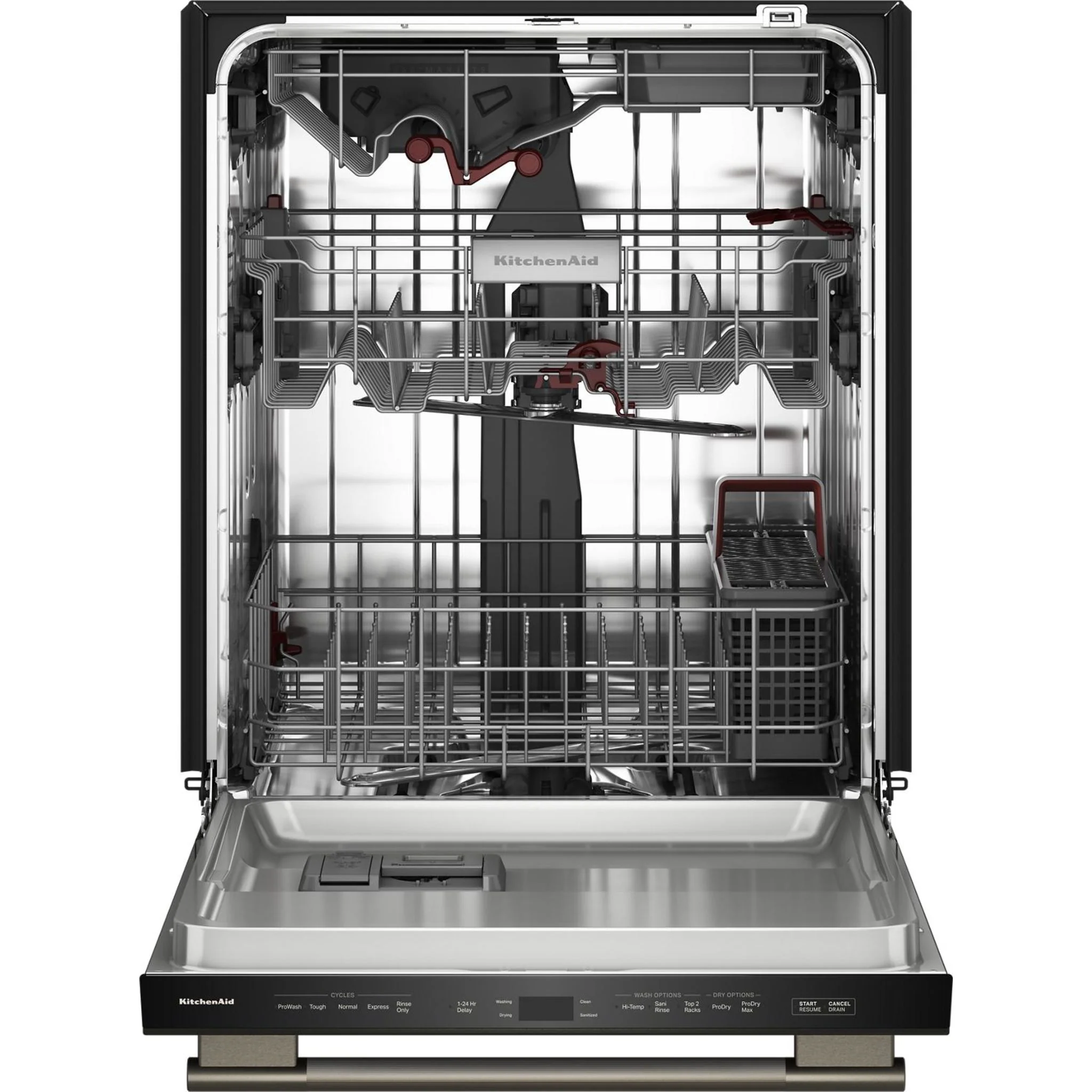 KitchenAid 360 Max JetsThird Rack Dishwasher with ProDrySystem, 44 dBA -Black Ore (KDTS424SBE) - Image 20