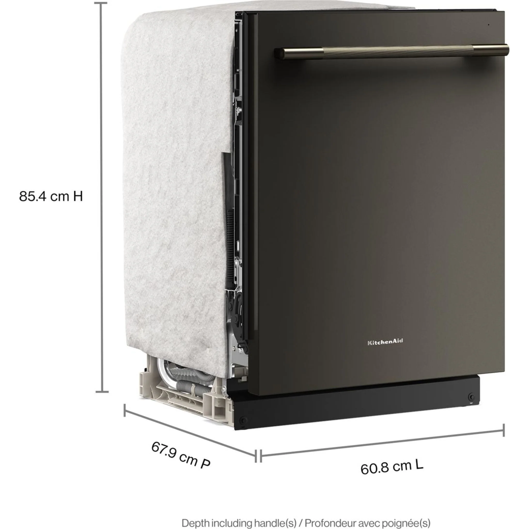 KitchenAid 360 Max JetsThird Rack Dishwasher with ProDrySystem, 44 dBA -Black Ore (KDTS424SBE) - Image 23