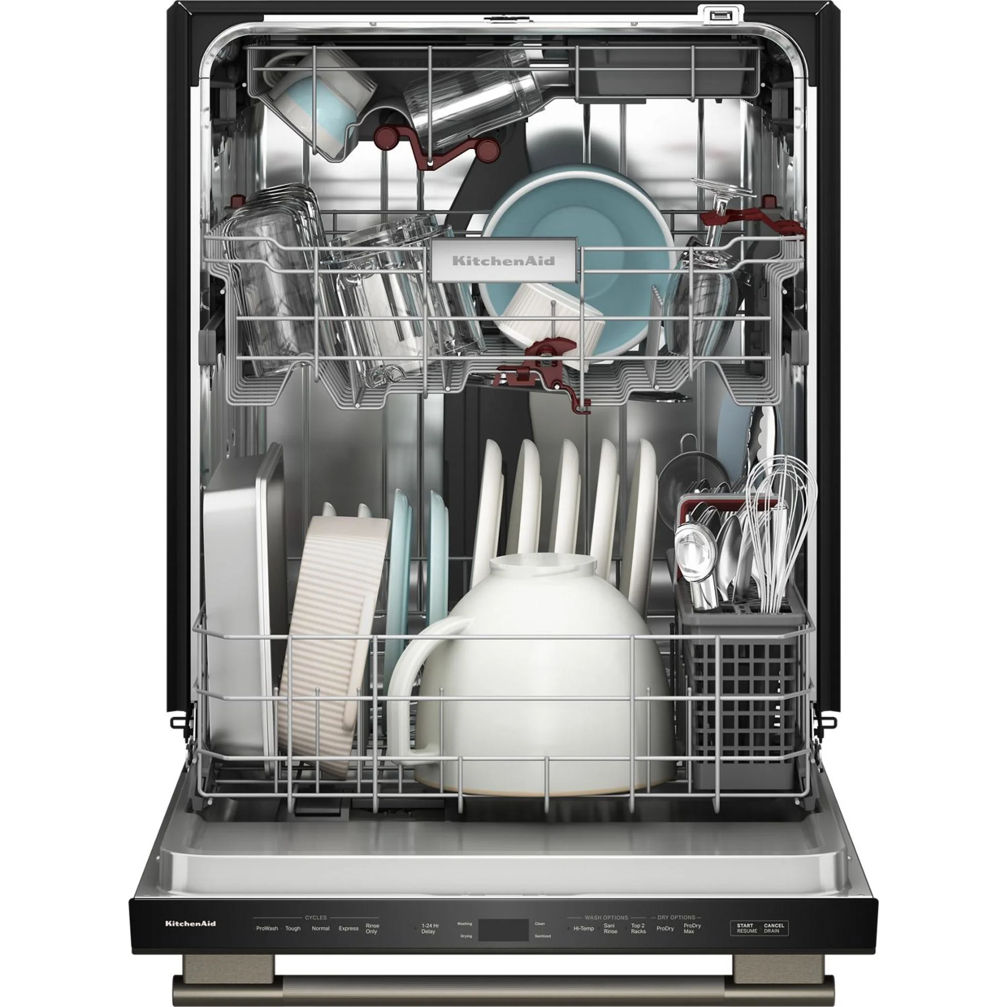 KitchenAid 360 Max JetsThird Rack Dishwasher with ProDrySystem, 44 dBA -Black Ore (KDTS424SBE) - Image 26