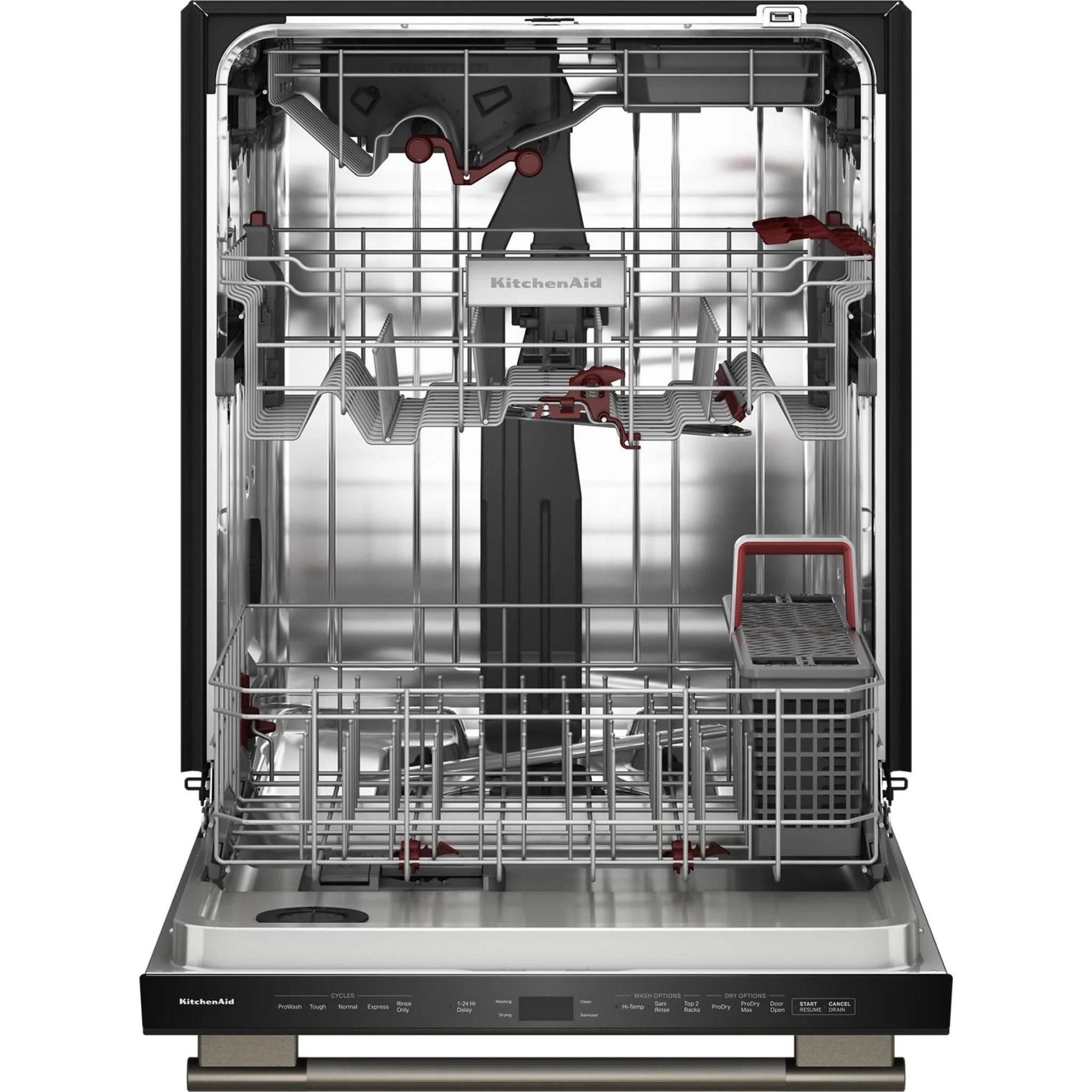 KitchenAid 360 Max JetsThird Rack Dishwasher with Advanced ProDrySystem, 44 dBA -Black Ore (KDTS624SBE) - Image 13