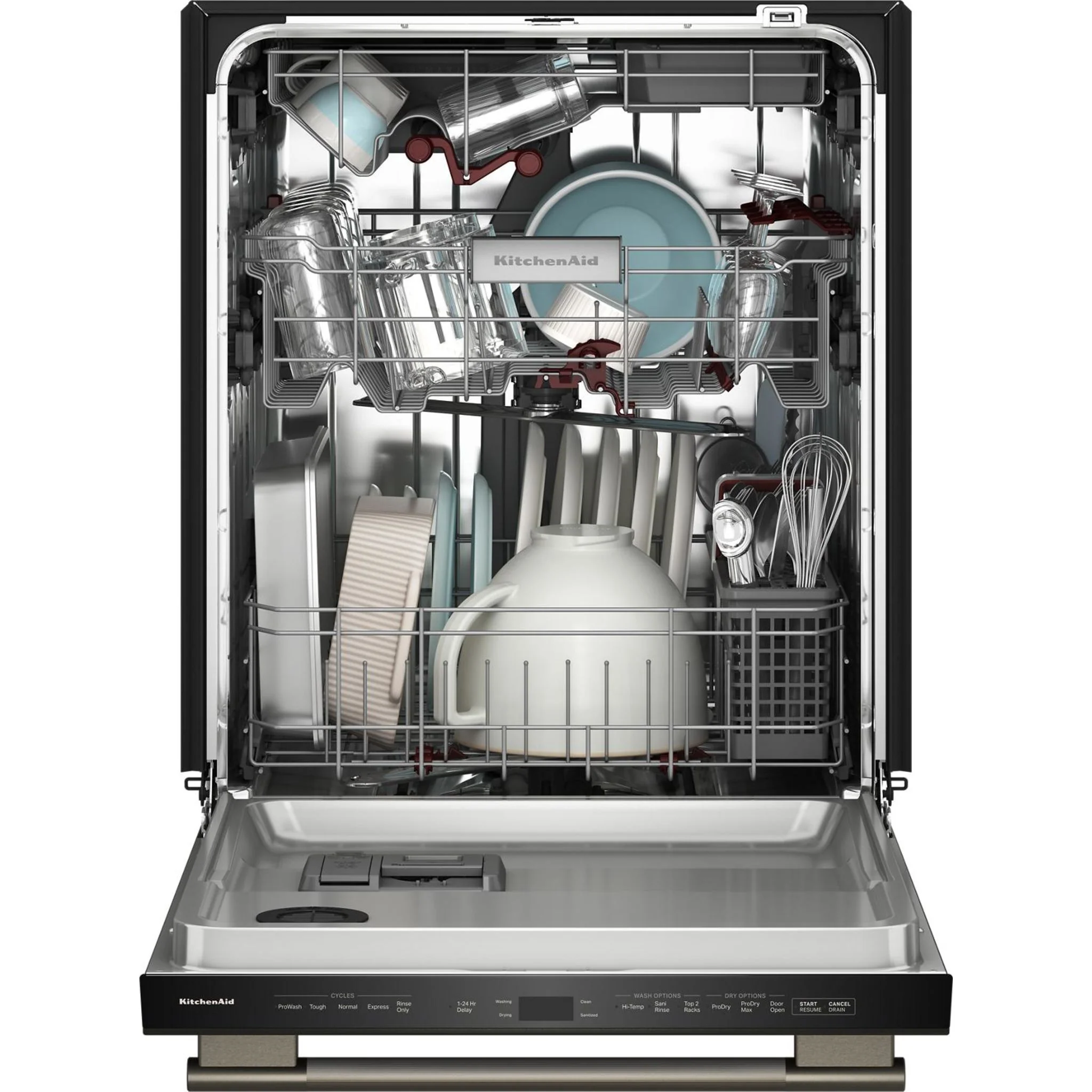 KitchenAid 360 Max JetsThird Rack Dishwasher with Advanced ProDrySystem, 44 dBA -Black Ore (KDTS624SBE) - Image 26