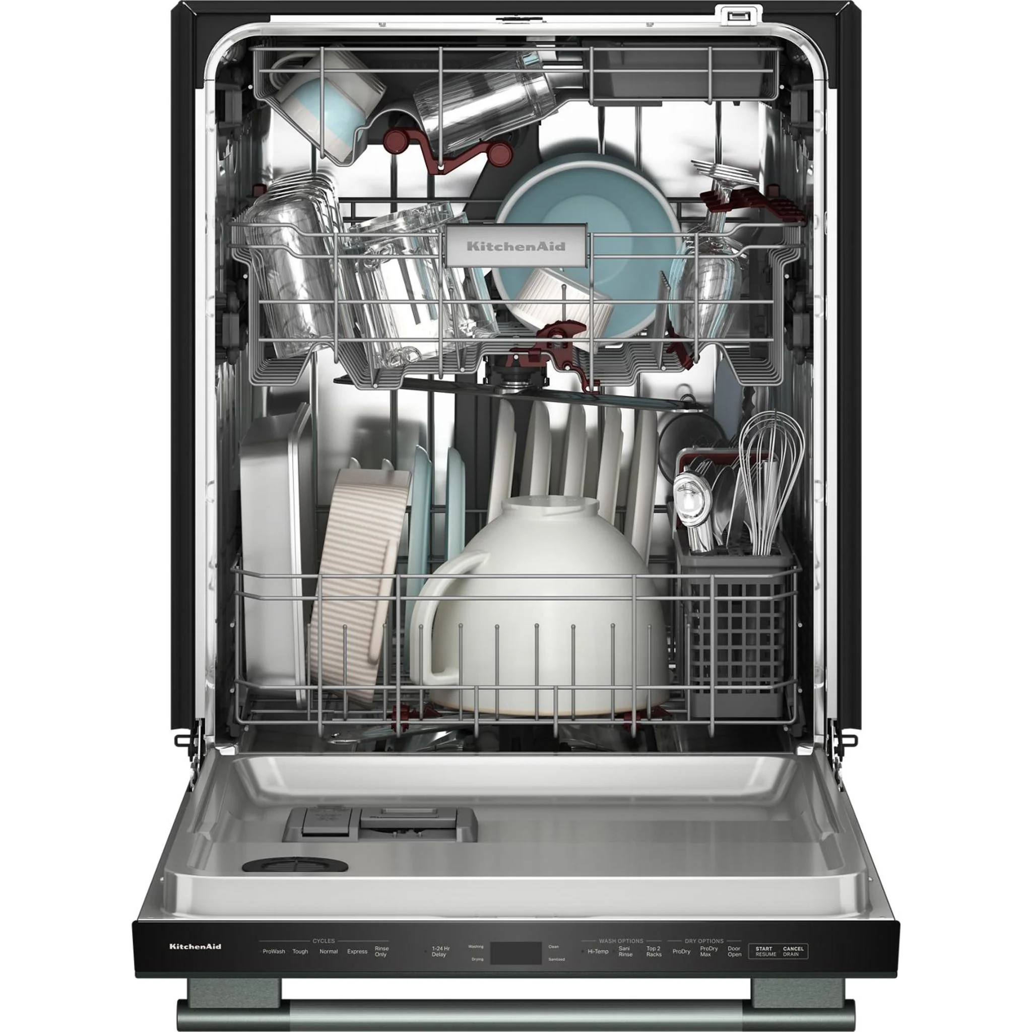 KitchenAid 360 Max JetsThird Rack Dishwasher with Advanced ProDrySystem, 44 dBA -Juniper (KDTS624SJP) - Image 25