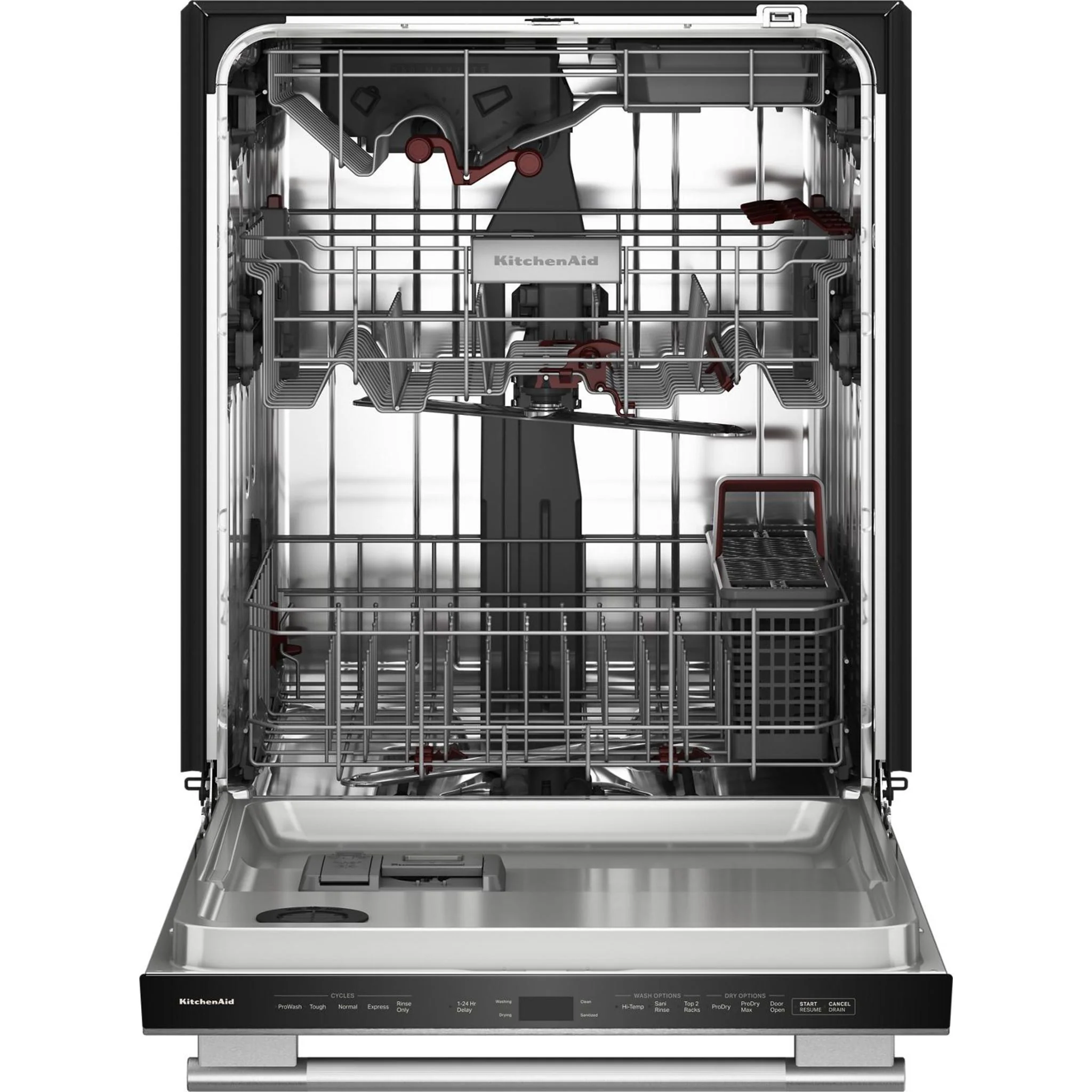 KitchenAid 360 Max JetsThird Rack Dishwasher with Advanced ProDrySystem, 44 dBA -PrintShield Stainless (KDTS624SPS) - Image 28