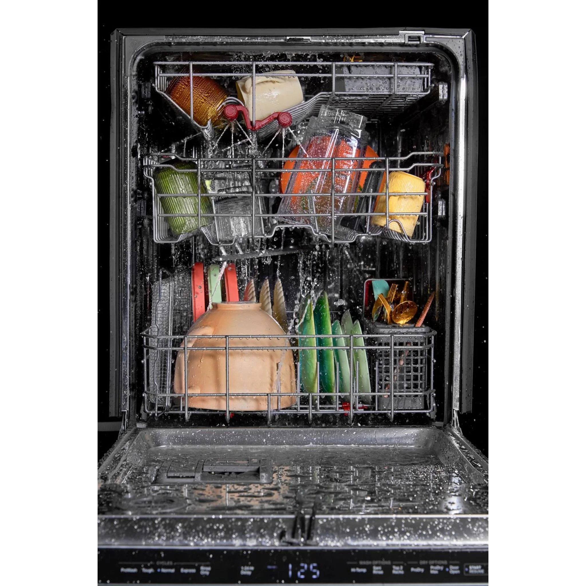 KitchenAid 360 Max JetsThird Rack Dishwasher with Advanced ProDrySystem, 44 dBA -PrintShield Stainless (KDTS624SPS) - Image 3