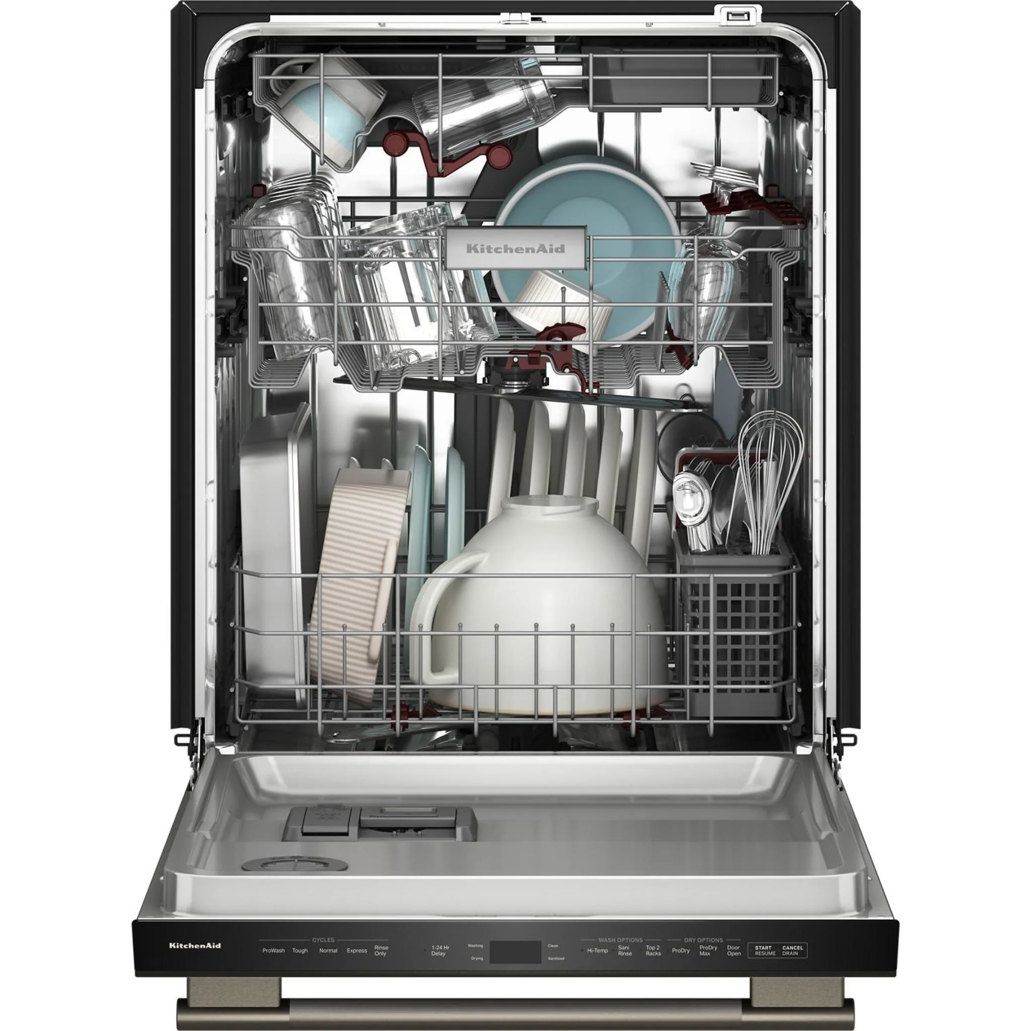 KitchenAid 360 Max JetsThird Rack Dishwasher with Advanced ProDrySystem and Ultra-bright LED Lighting, 44 dBA -Black Ore (KDTS724SBE) - Image 24