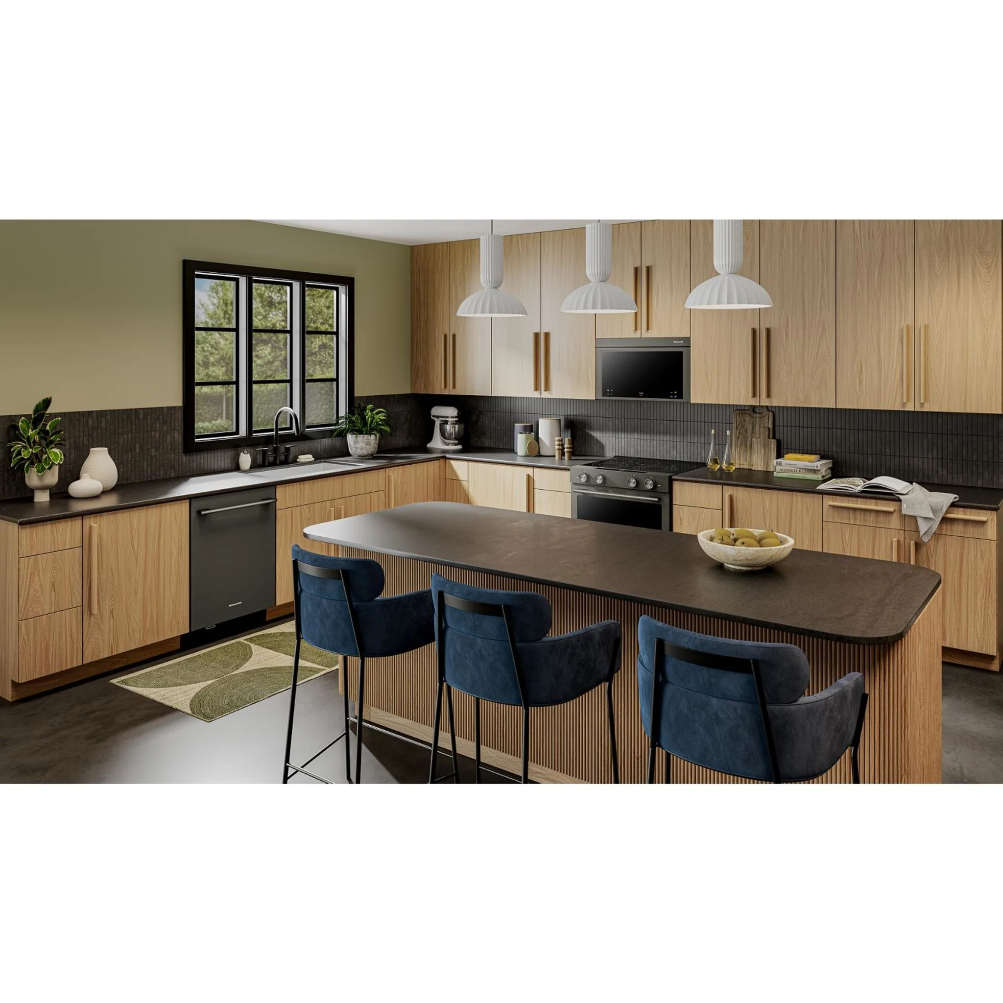 KitchenAid 360 Max JetsThird Rack Dishwasher with Advanced ProDrySystem and Ultra-bright LED Lighting, 44 dBA -Black Ore (KDTS724SBE) - Image 3