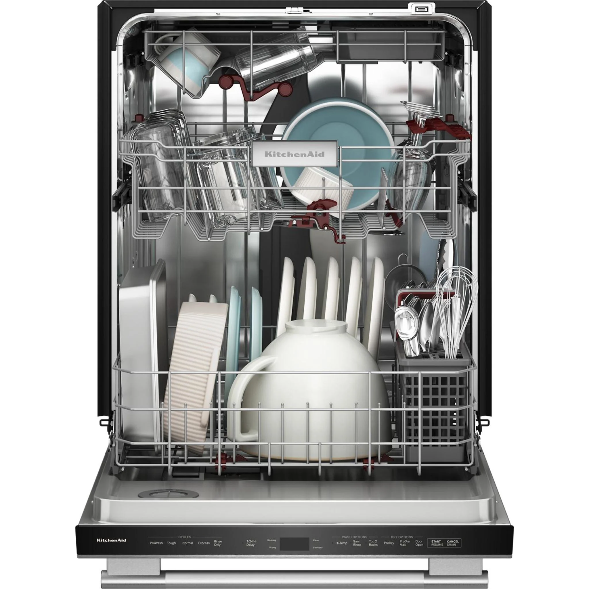 KitchenAid 360 Max JetsThird Rack Dishwasher with Advanced ProDrySystem and Ultra-bright LED Lighting, 44 dBA -PrintShield Stainless (KDTS724SPS) - Image 15