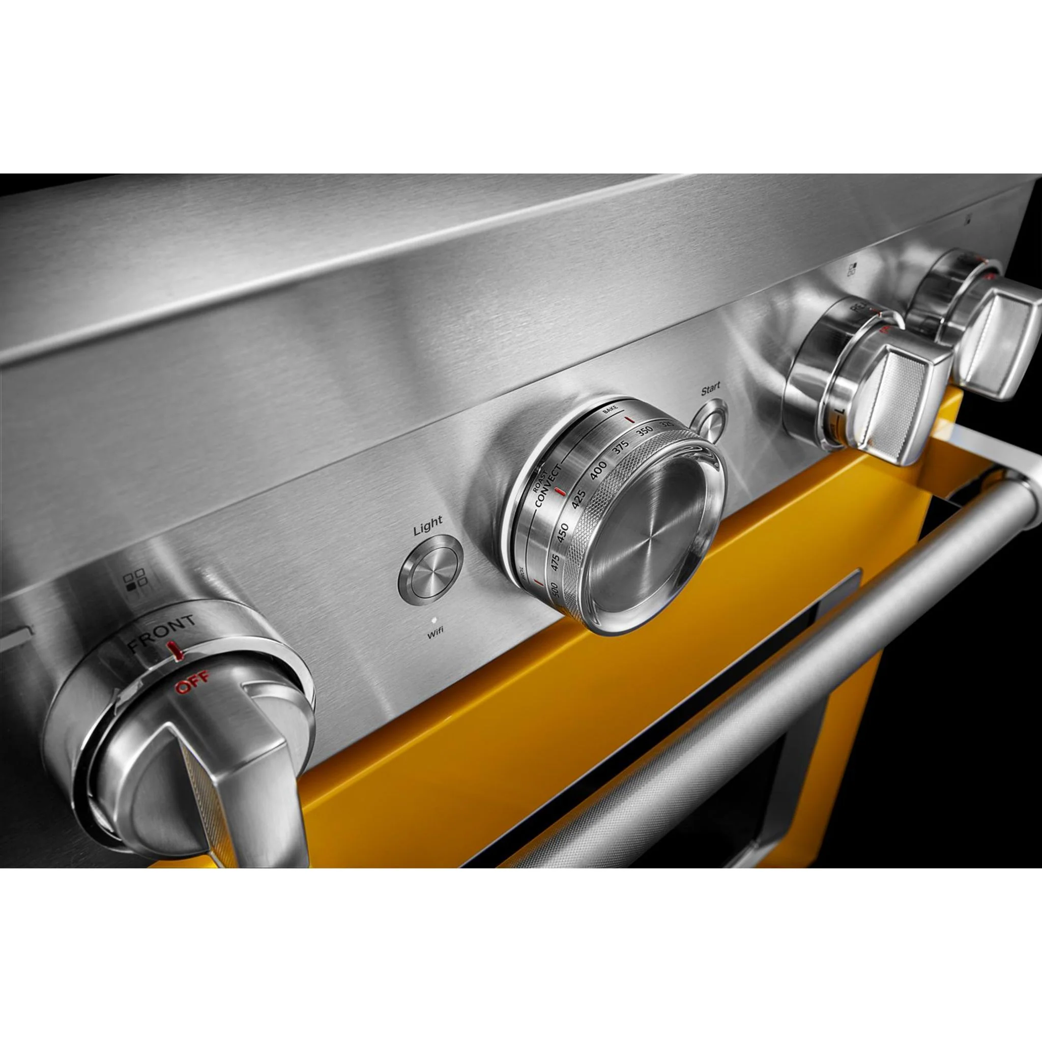 KitchenAid  30'' Smart Commercial-Style Dual Fuel Range with 4 Burners - Yellow Pepper (KFDC500JYP) - Image 51
