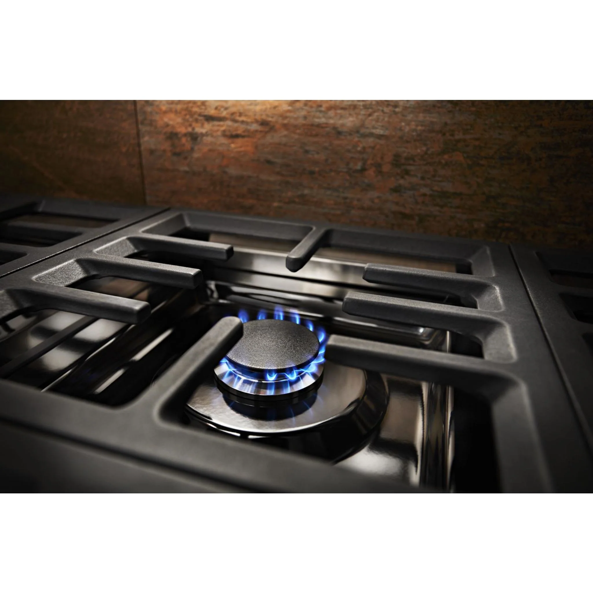 KitchenAid  48'' Smart Commercial-Style Dual Fuel Range with Griddle - Yellow Pepper (KFDC558JYP) - Image 25