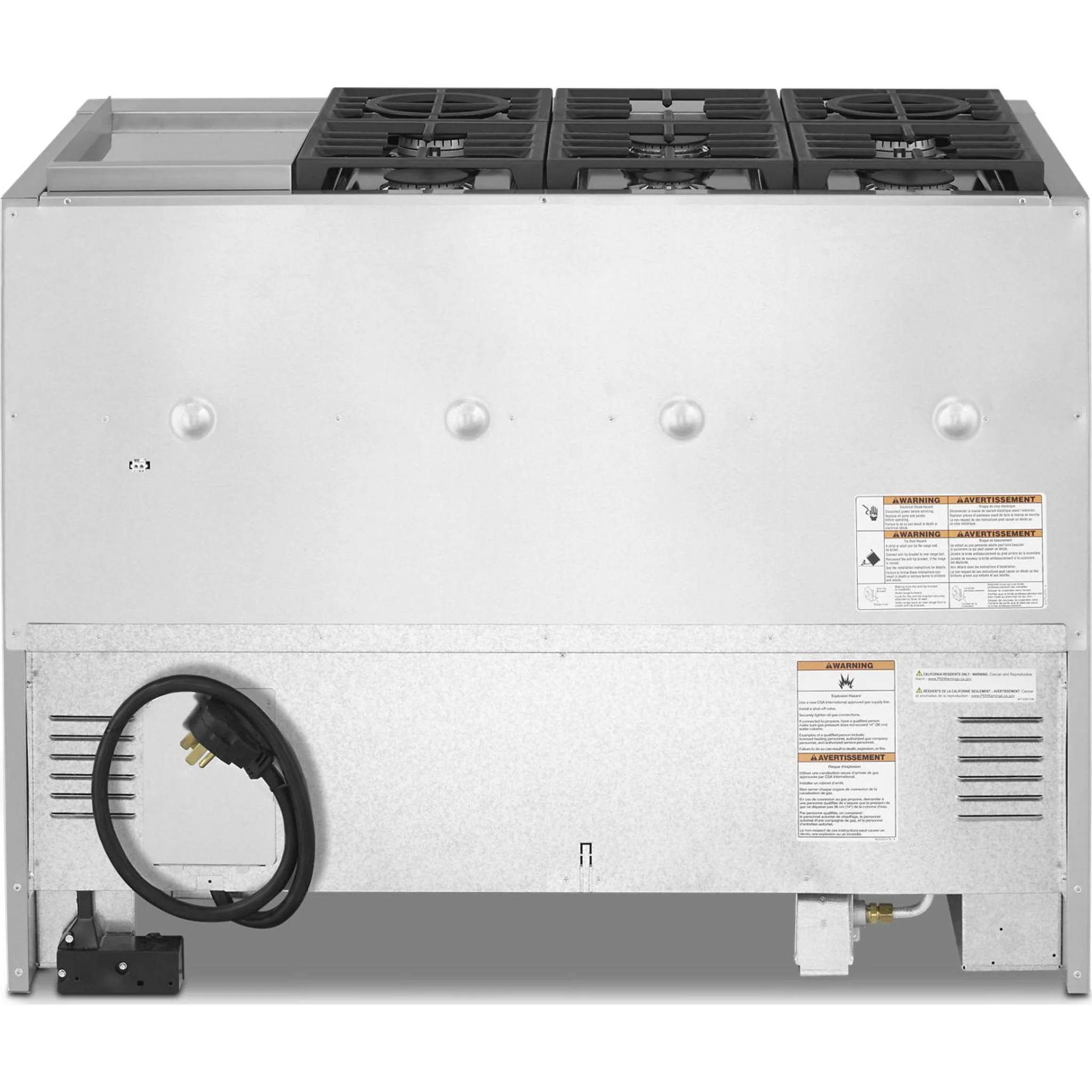 KitchenAid  48'' Smart Commercial-Style Dual Fuel Range with Griddle - Yellow Pepper (KFDC558JYP) - Image 57