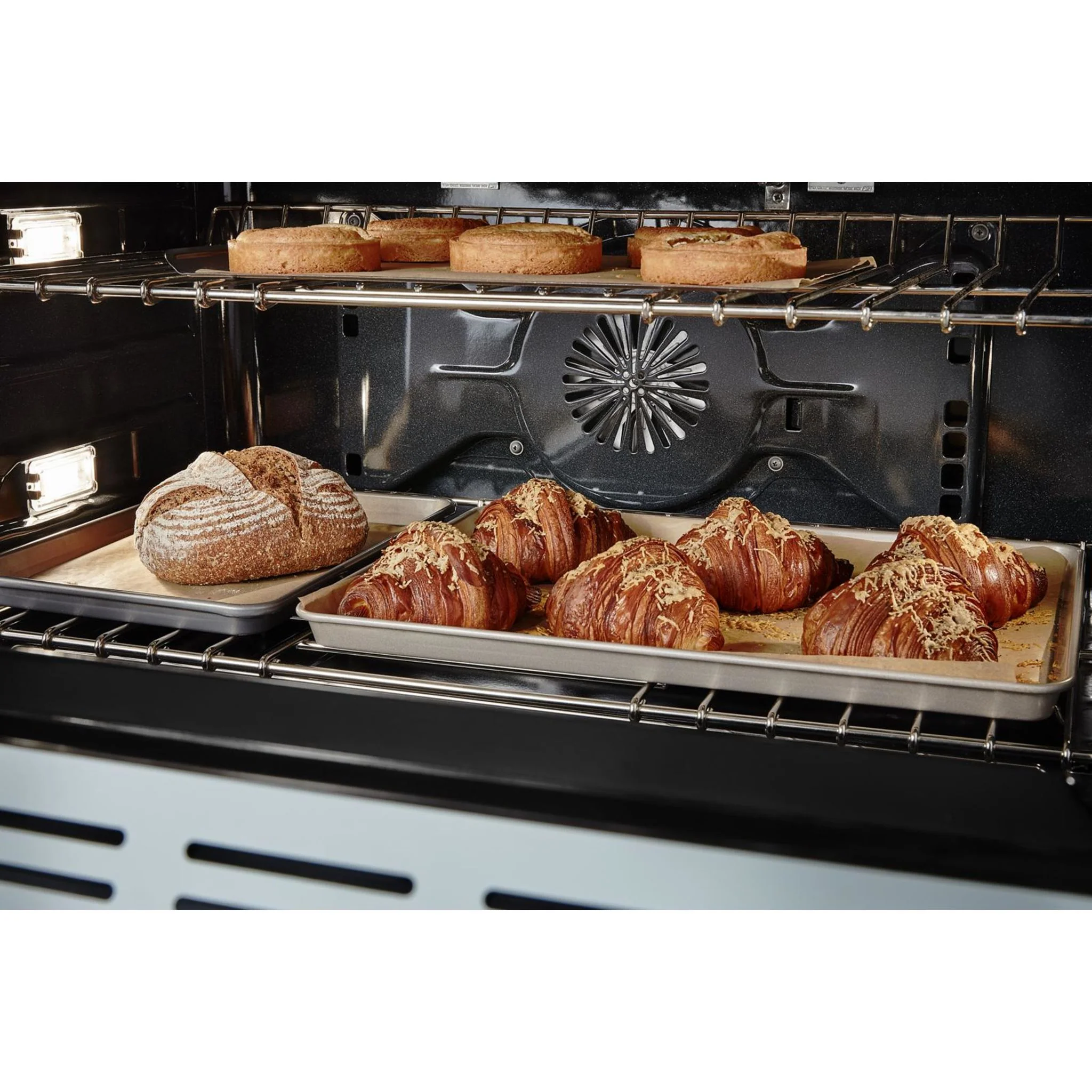 KitchenAid  36'' Smart Commercial-Style Dual Fuel Range with 6 Burners - Misty Blue (KFDC506JMB) - Image 43