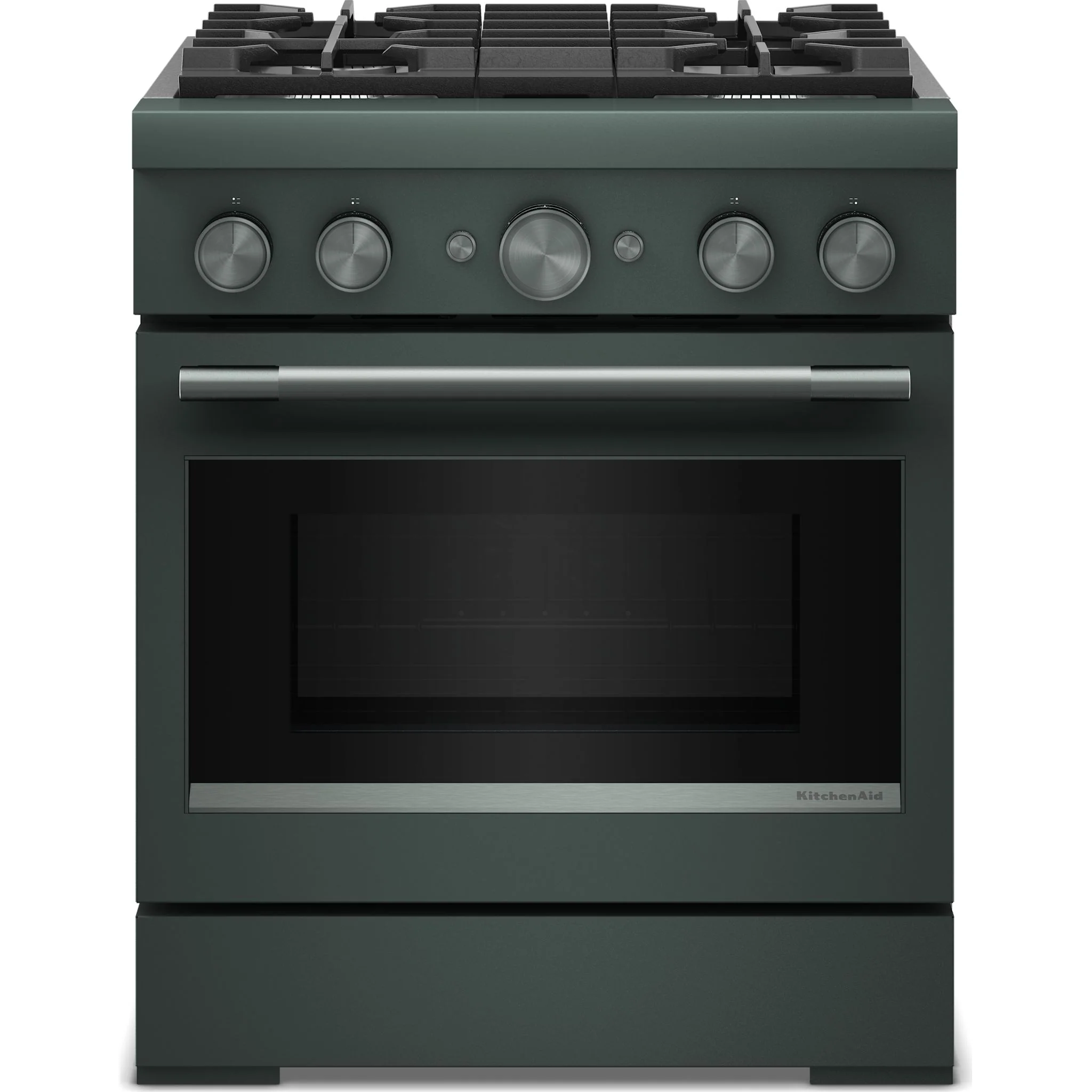 KitchenAid 30-Inch 4 Burner Commercial-Style Dual Fuel Range with No Preheat Air Fry Mode -Juniper (KFDS930SJP) - Image 2