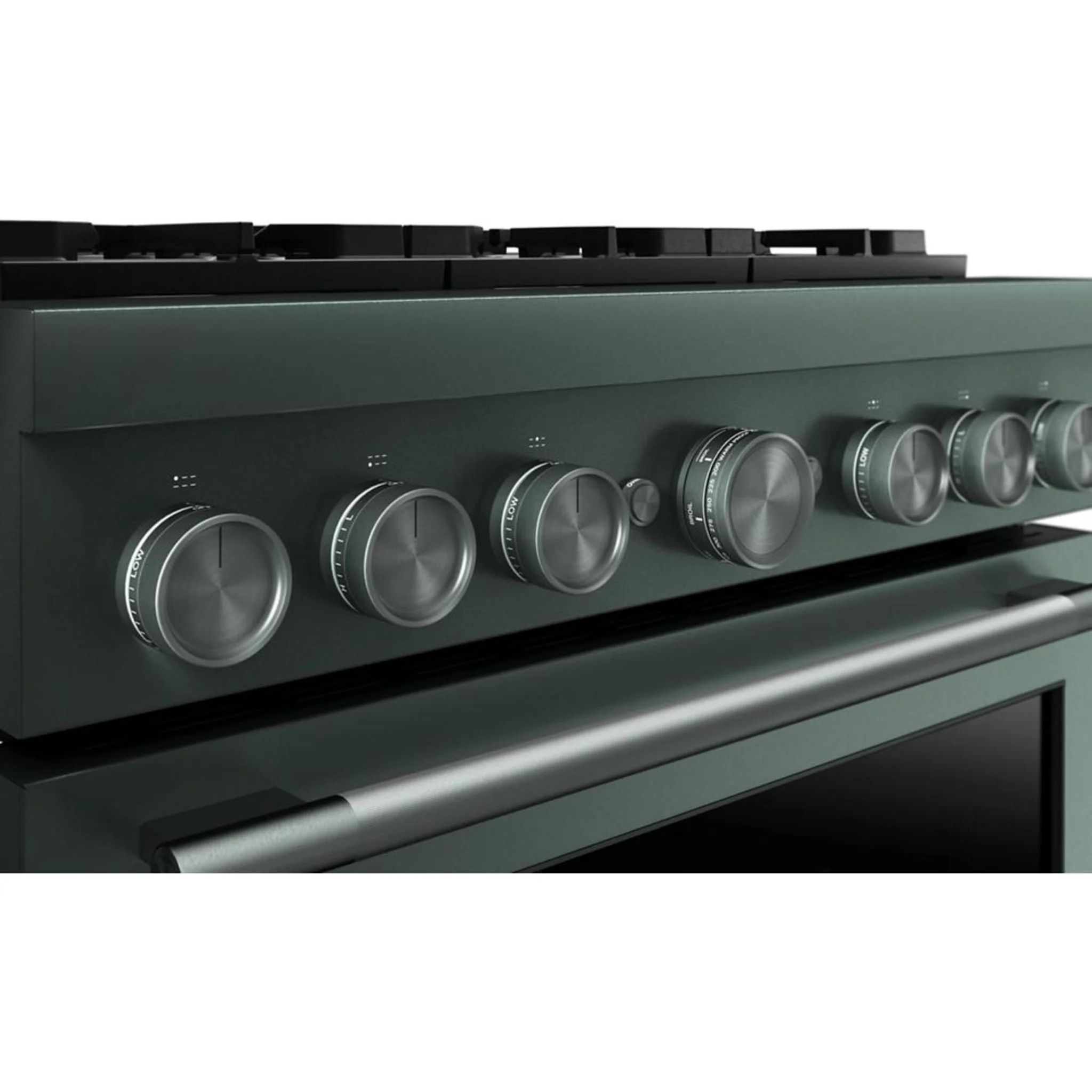 KitchenAid 36-Inch 6 Burner Commercial-Style Dual Fuel Range with No Preheat Air Fry Mode -Juniper (KFDS936SJP) - Image 3
