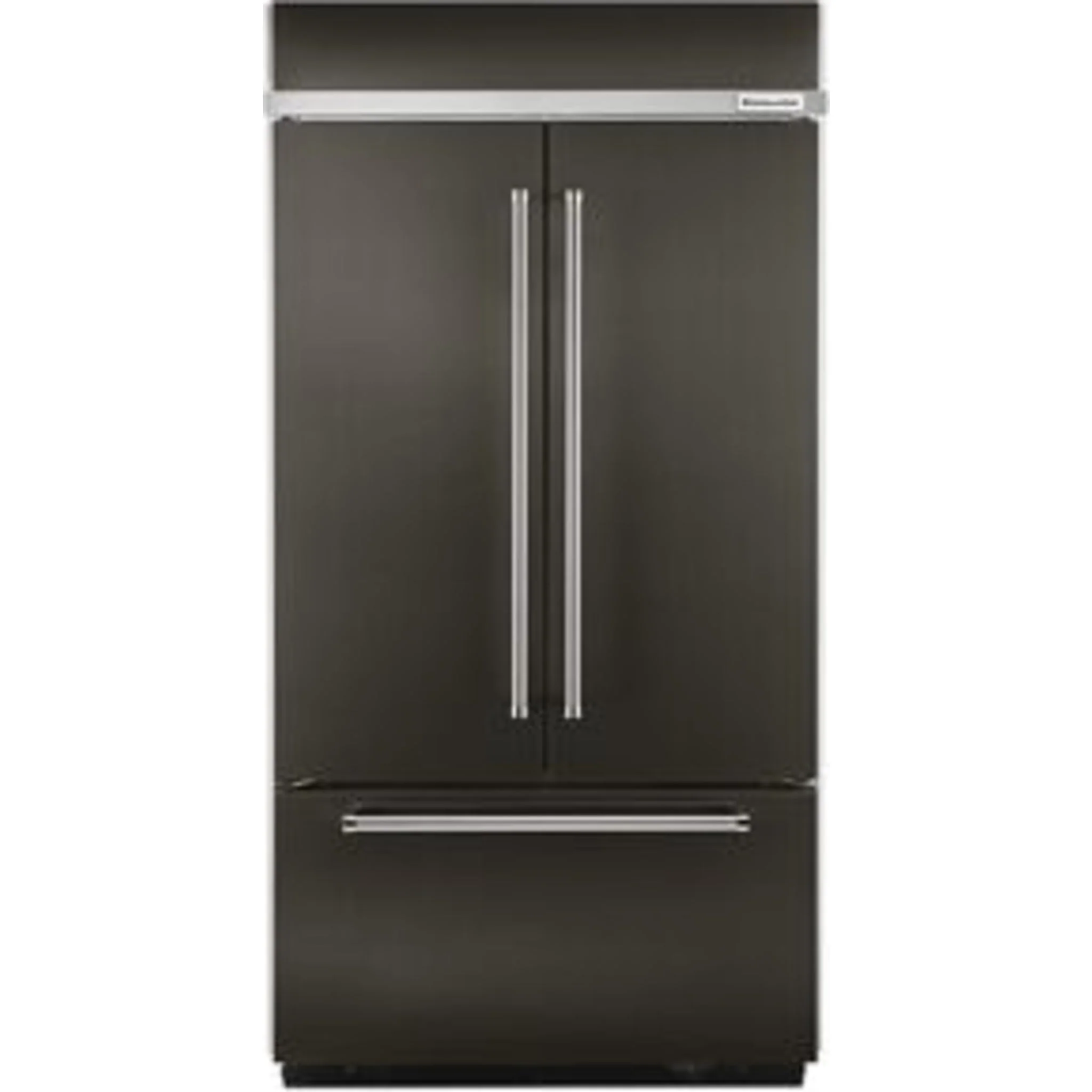 KitchenAid 24.2 cu.ft. 42" Width Built-In Stainless French Door Refrigerator with Platinum Interior Design - Black Stainless Steel with PrintShield™ Finish (KBFN502EBS) - Image 27