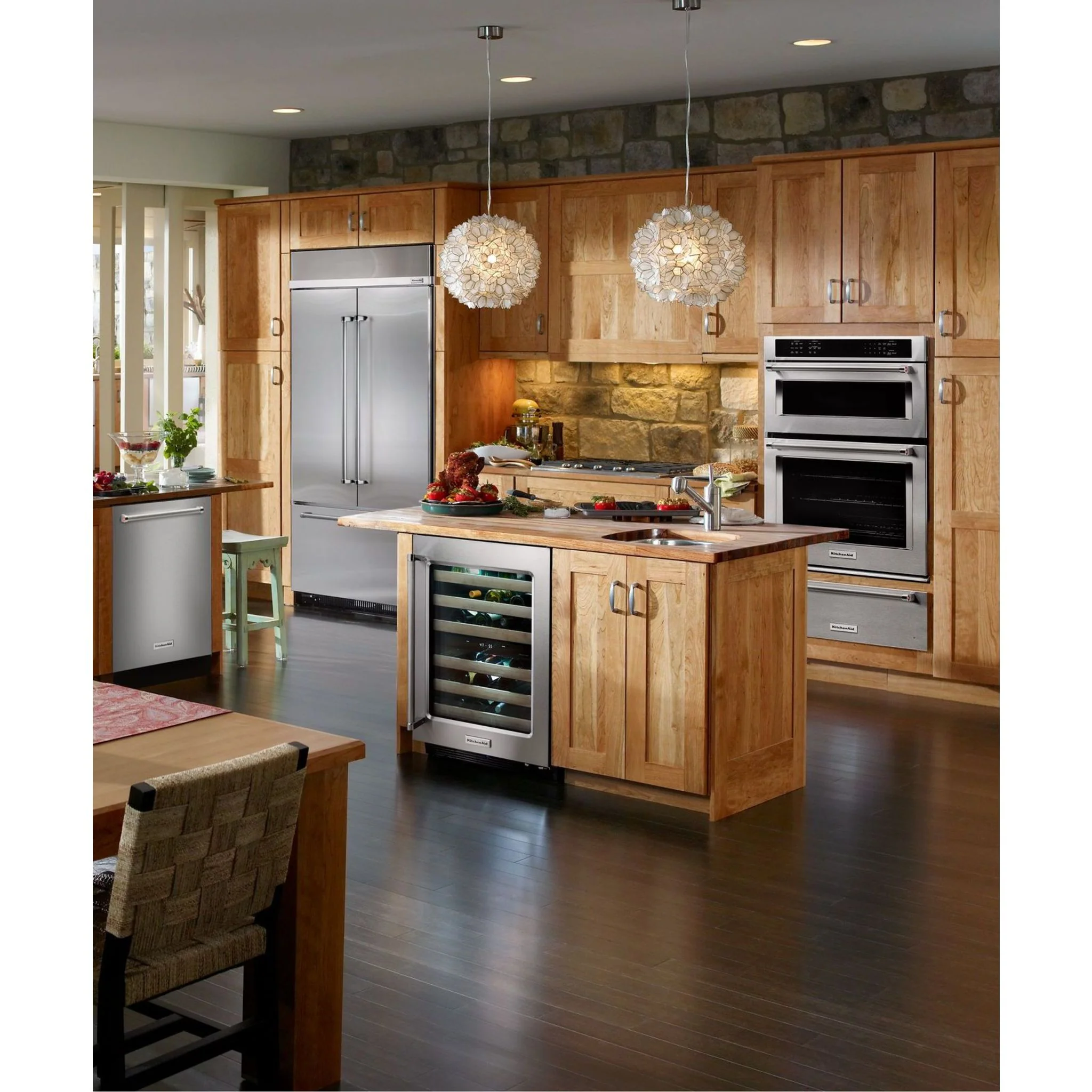 KitchenAid 24.2 cu.ft. 42" Width Built-In Stainless French Door Refrigerator with Platinum Interior Design - Stainless Steel (KBFN502ESS) - Image 14