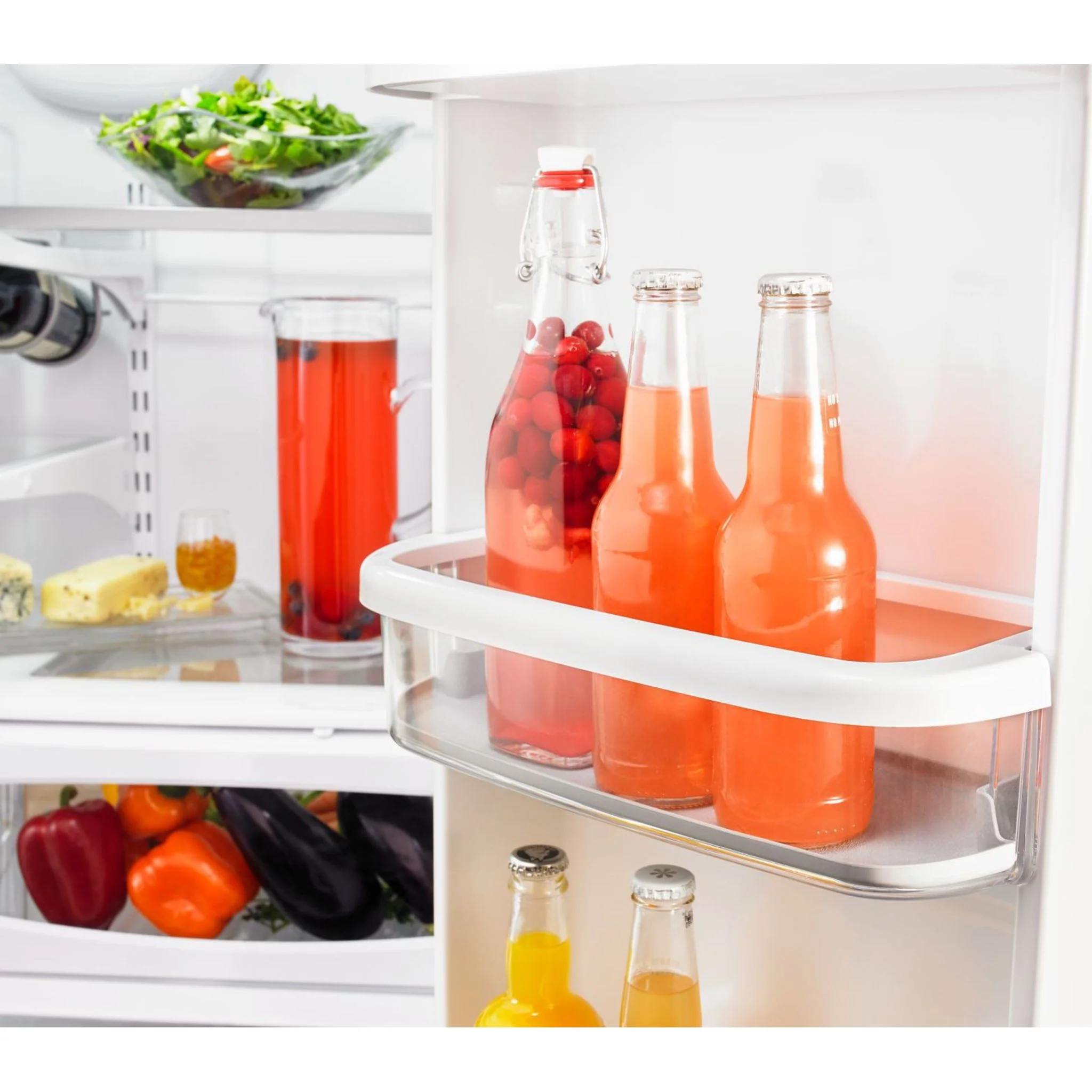 KitchenAid 25 cu.ft. 36-Width Standard Depth French Door Refrigerator with Interior Dispense -Stainless Steel (KRFF305ESS) - Image 25