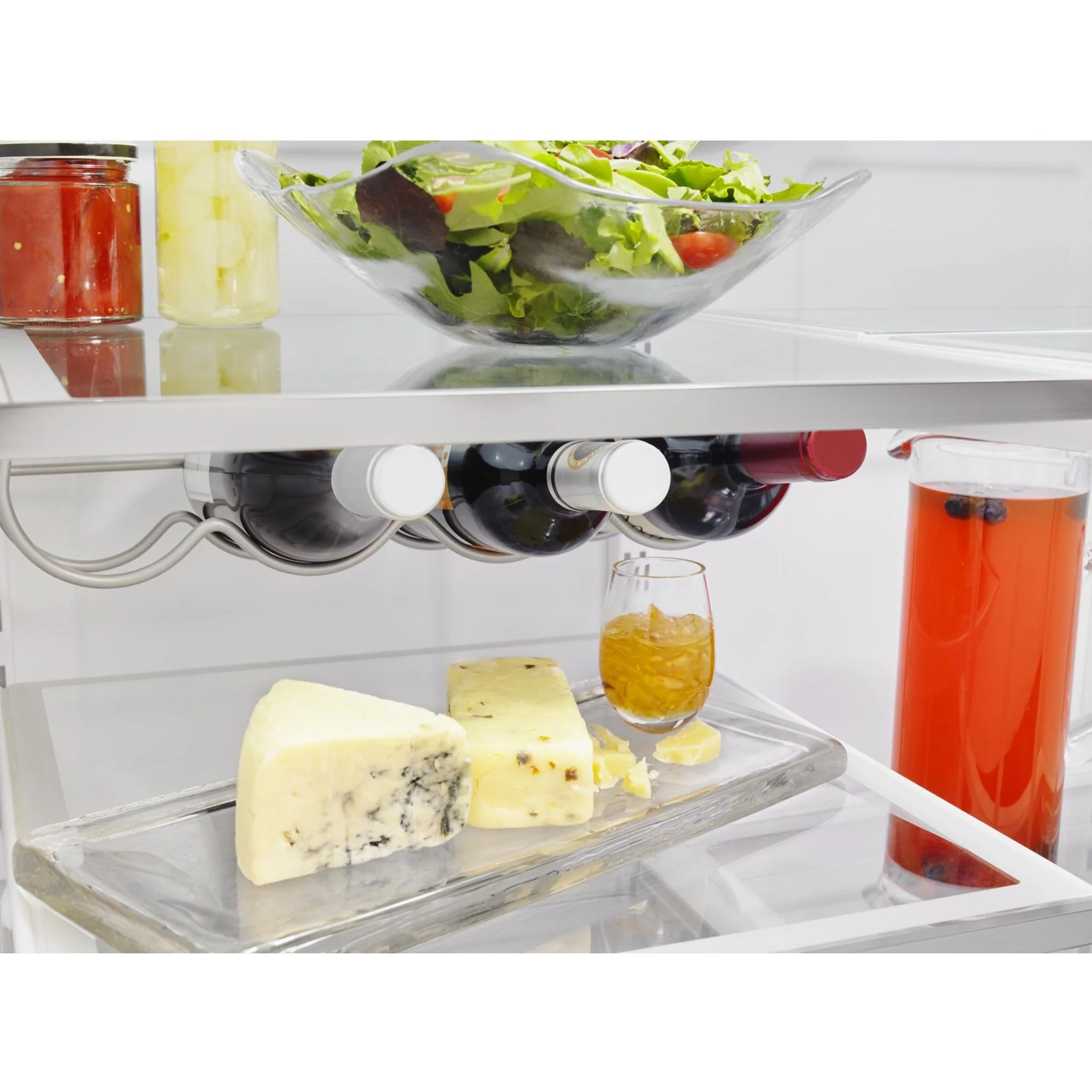 KitchenAid 25 cu.ft. 36-Width Standard Depth French Door Refrigerator with Interior Dispense -Stainless Steel (KRFF305ESS) - Image 43