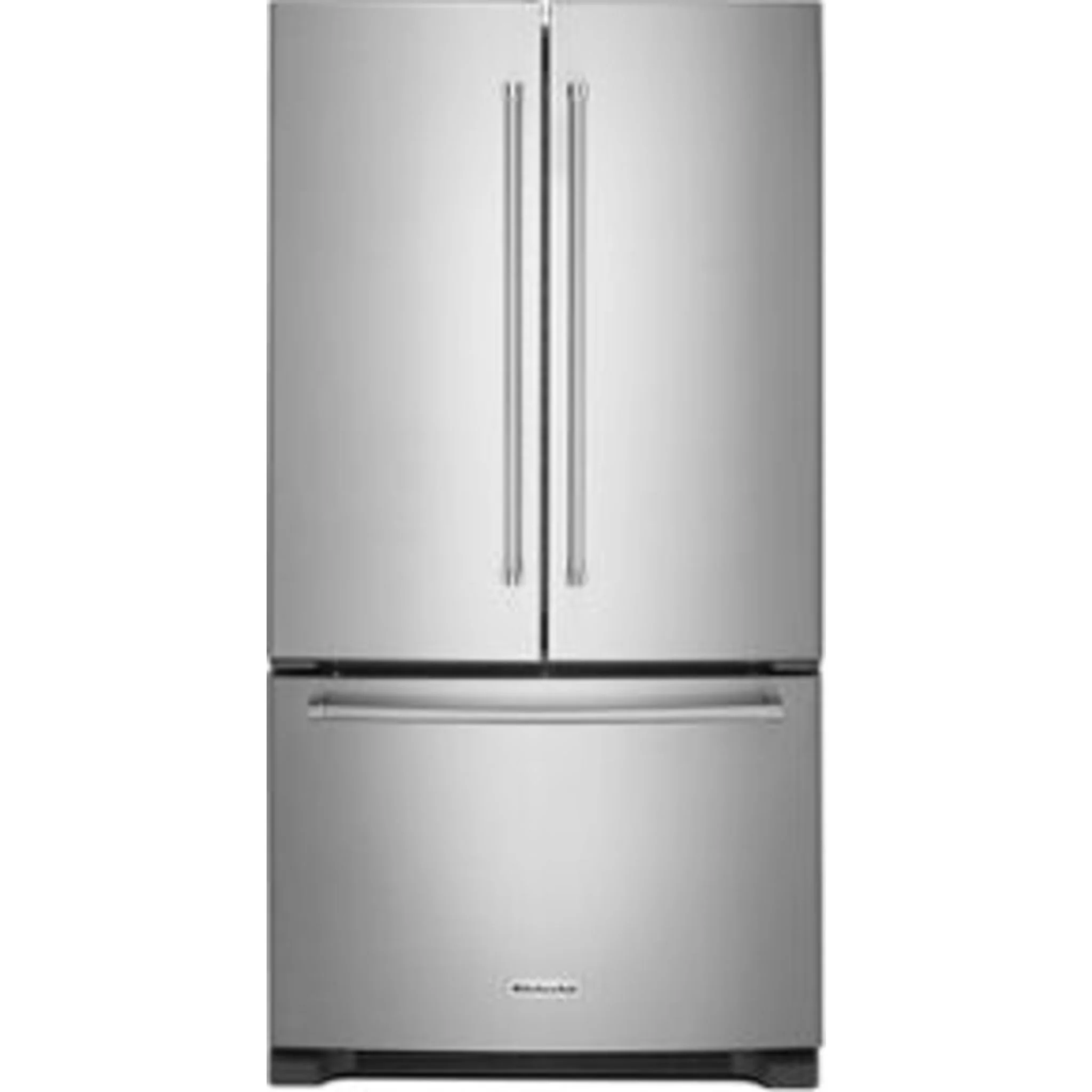 KitchenAid  20 cu.ft. 36" Width Counter-Depth French Door Refrigerator with Interior Dispense (KRFC300ESS) - Image 23