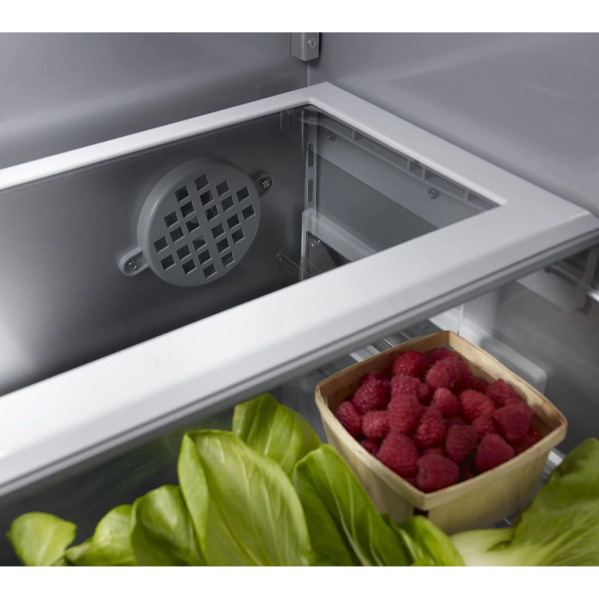 KitchenAid 20.8 cu.ft. 36" Width Built In Stainless Steel French Door Refrigerator with Platinum Interior Design - Stainless Steel (KBFN506ESS) - Image 38