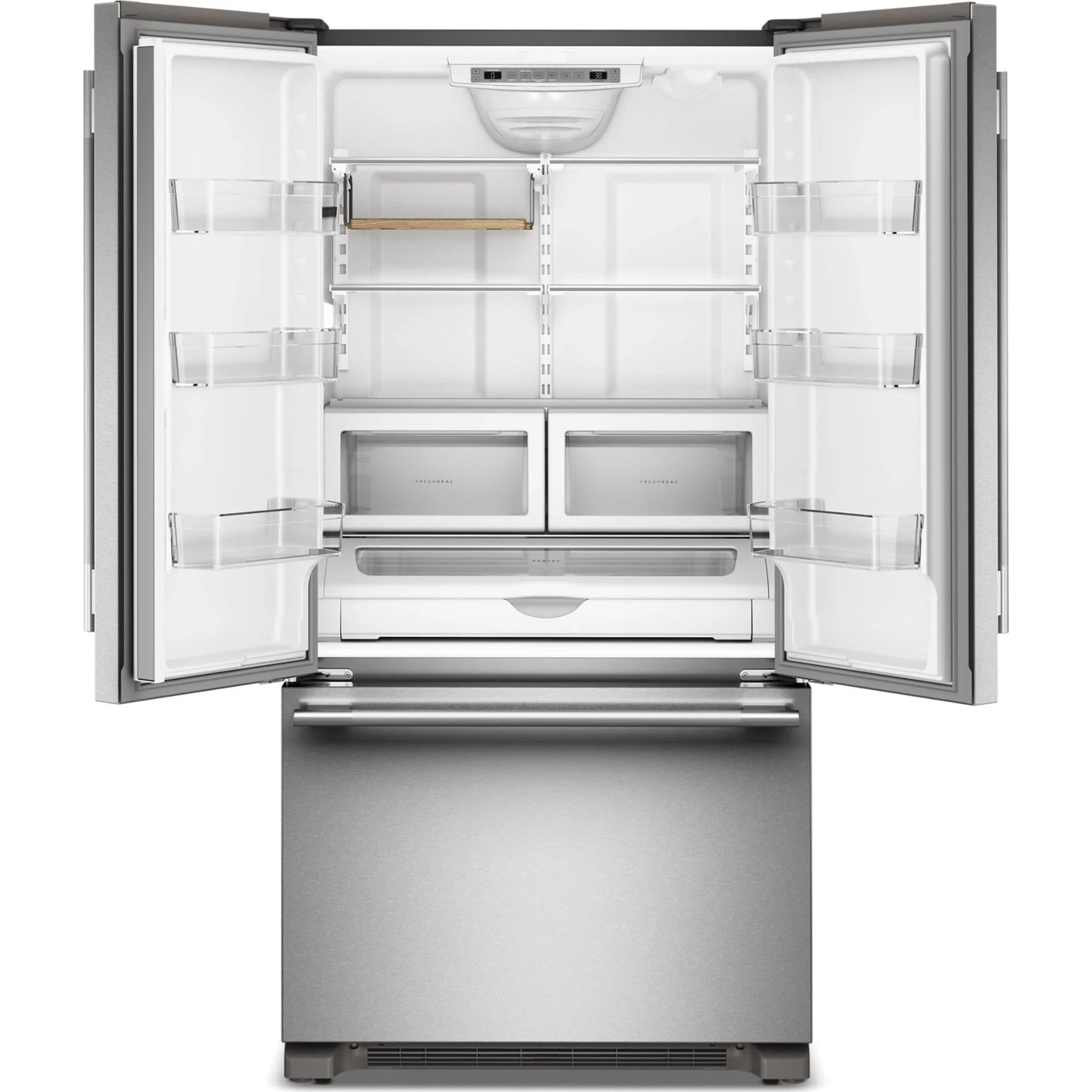 KitchenAid 22 Cu. Ft. 36-Inch Counter-Depth French Door Refrigerator with Internal Water Dispenser -PrintShield Stainless (KRFC136TPS) - Image 16