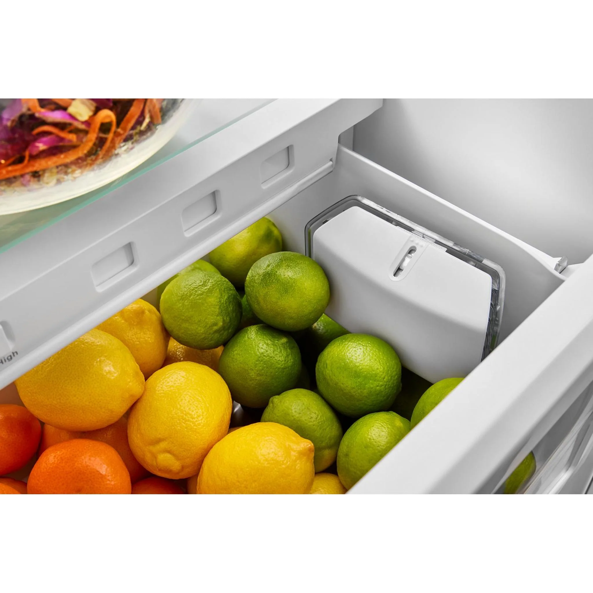 KitchenAid 22 Cu. Ft. 36-Inch Counter-Depth French Door Refrigerator with Internal Water Dispenser -PrintShield Stainless (KRFC136TPS) - Image 4