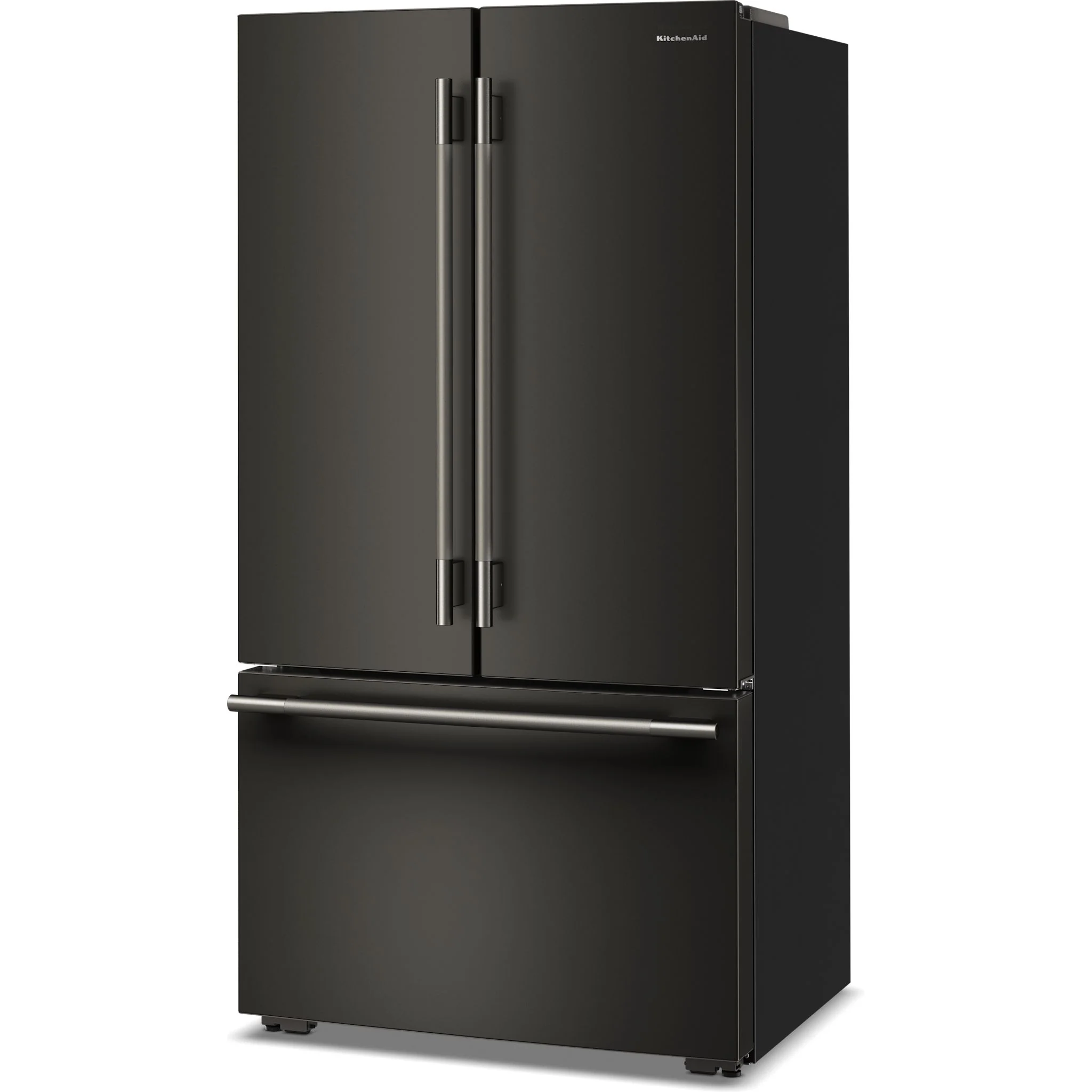 KitchenAid 24 cu. ft. 36-Inch Width Counter-Depth French Door Refrigerator with Interior Dispense -Black Ore (KRFC236SBE) - Image 7