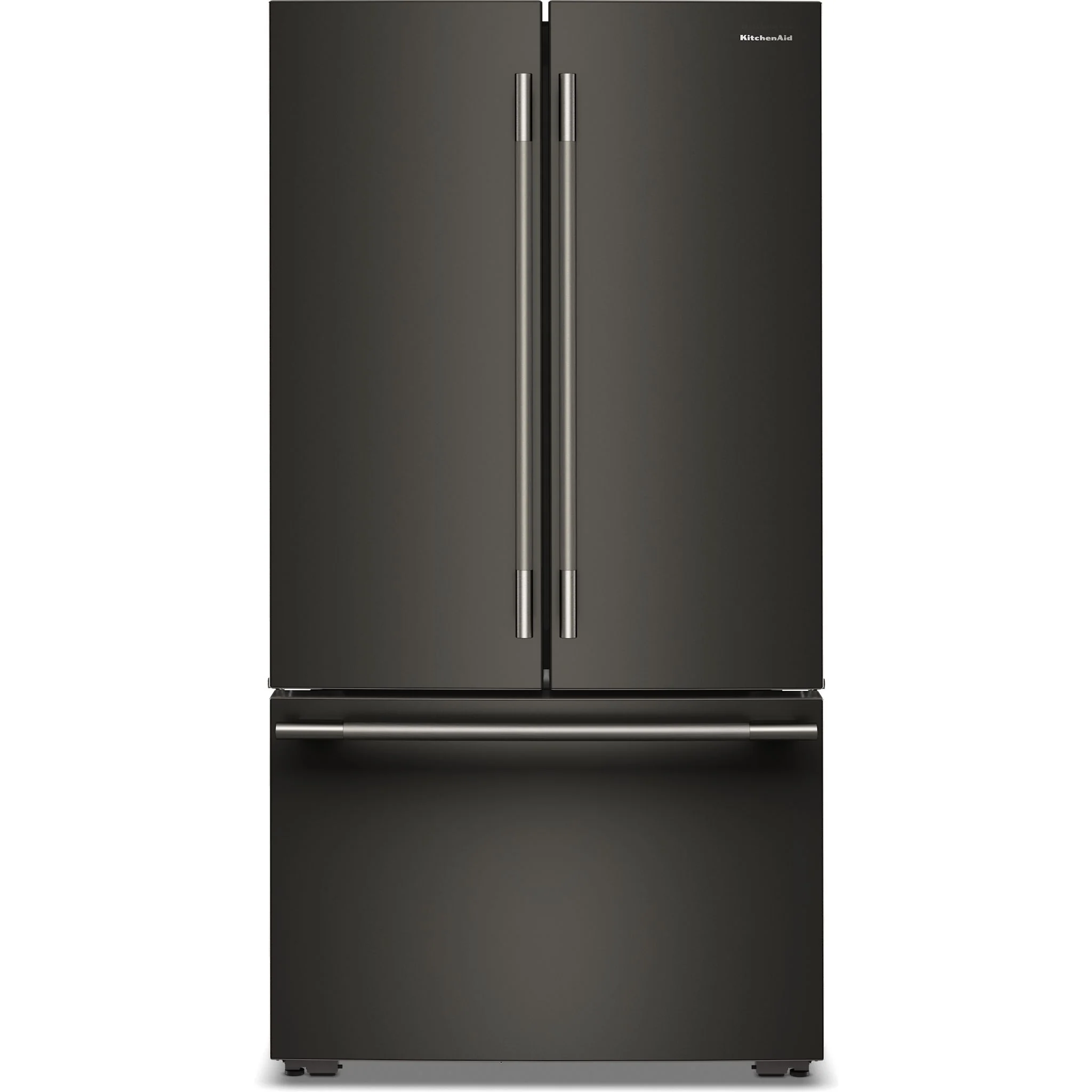 KitchenAid 24 cu. ft. 36-Inch Width Counter-Depth French Door Refrigerator with Interior Dispense -Black Ore (KRFC236SBE) - Image 9