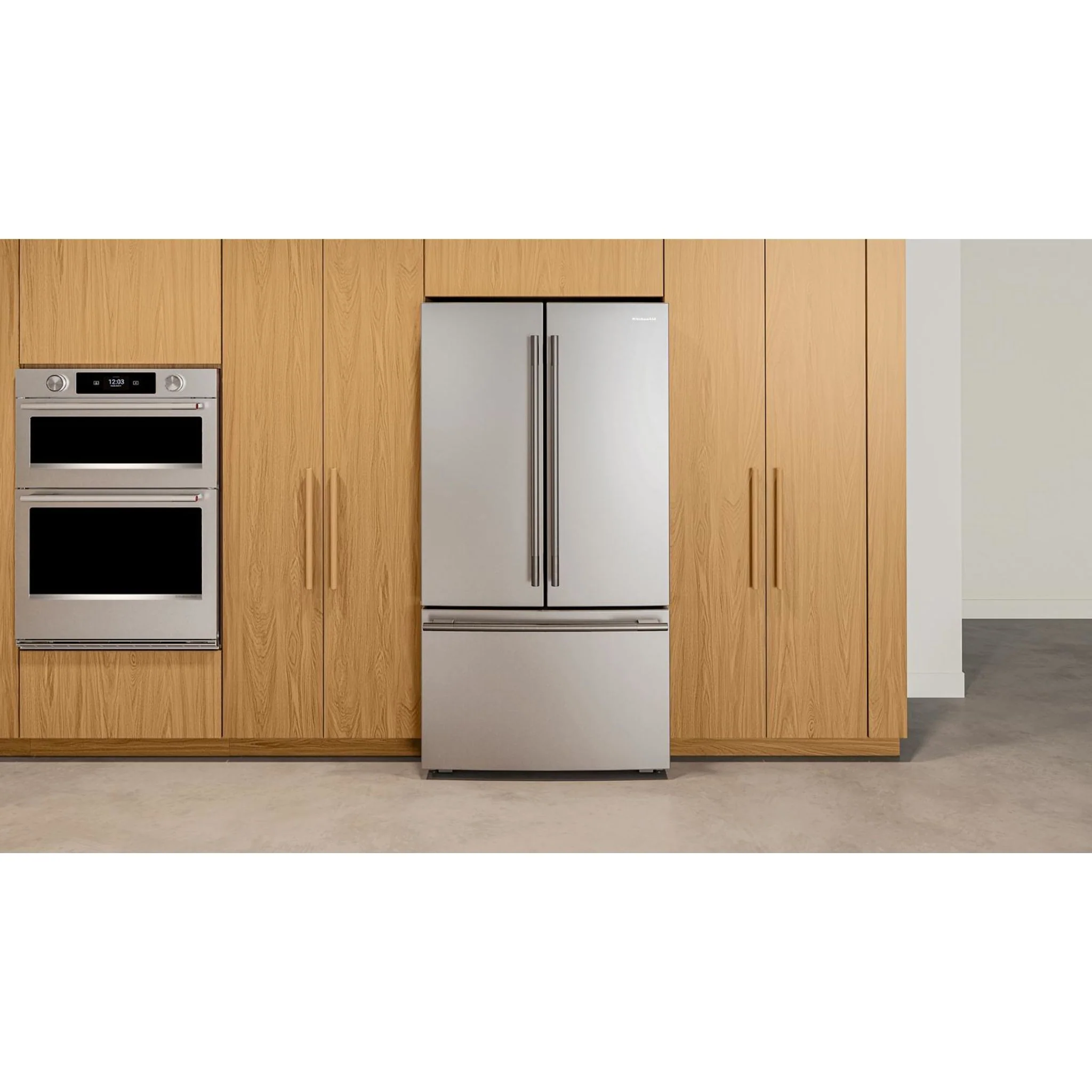 KitchenAid 24 cu. ft. 36-Inch Width Counter-Depth French Door Refrigerator with Interior Dispense -PrintShield Stainless (KRFC236SPS) - Image 25