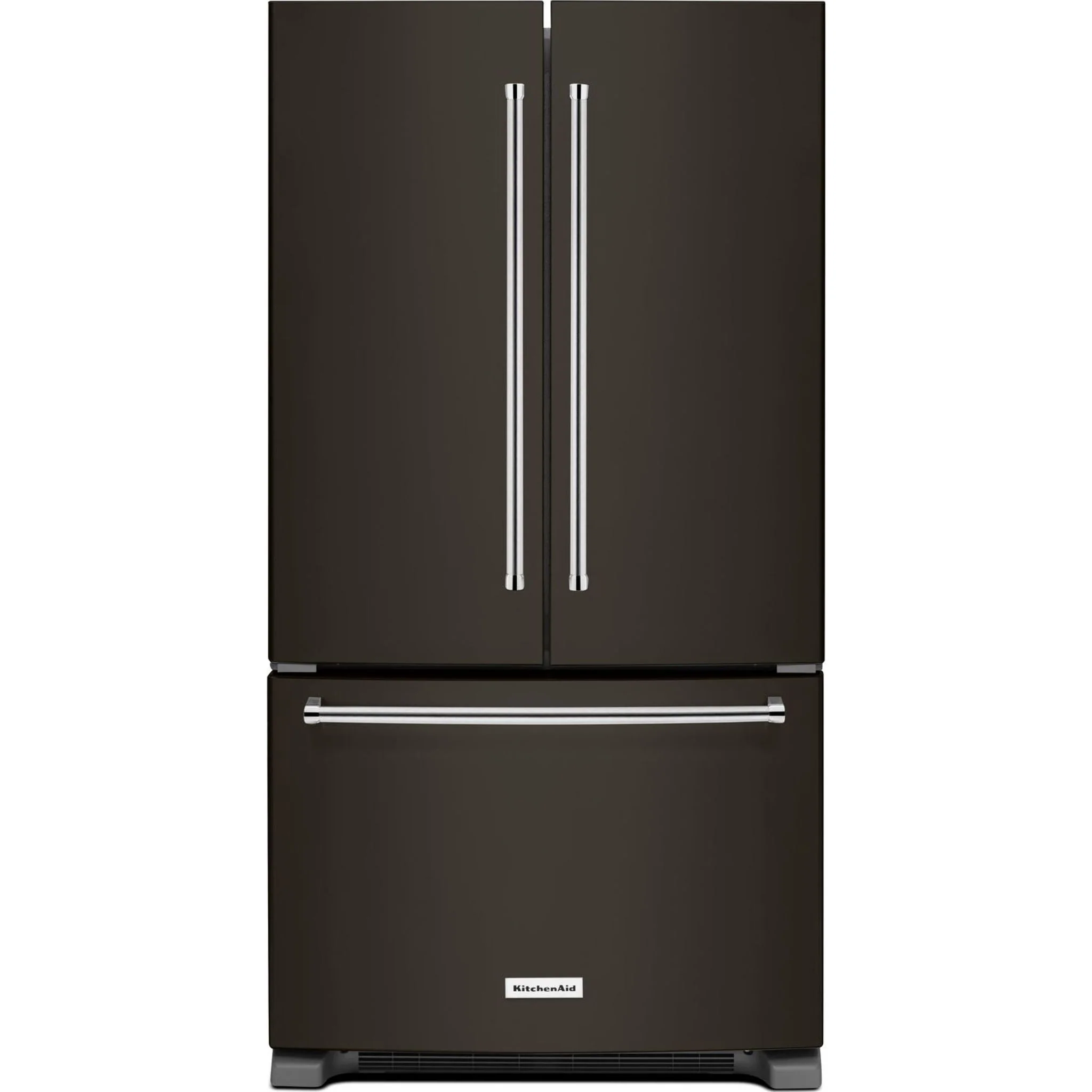 KitchenAid  20 cu. ft. 36" Width Counter-Depth French Door Refrigerator with Interior Dispense and PrintShield Finish (KRFC300EBS) - Image 8