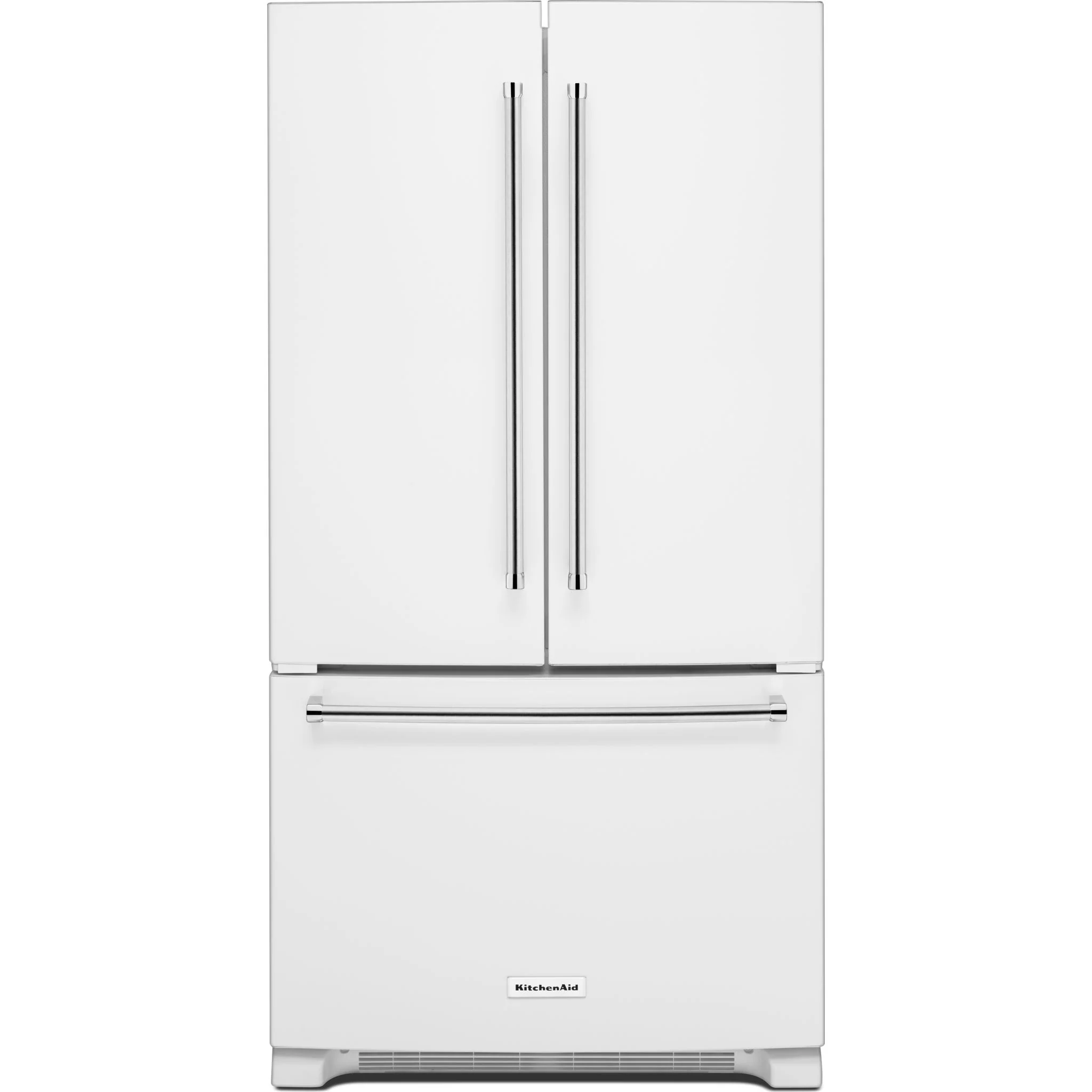 KitchenAid  20 cu. ft. 36" Width Counter-Depth French Door Refrigerator with Interior Dispense (KRFC300EWH) - Image 5