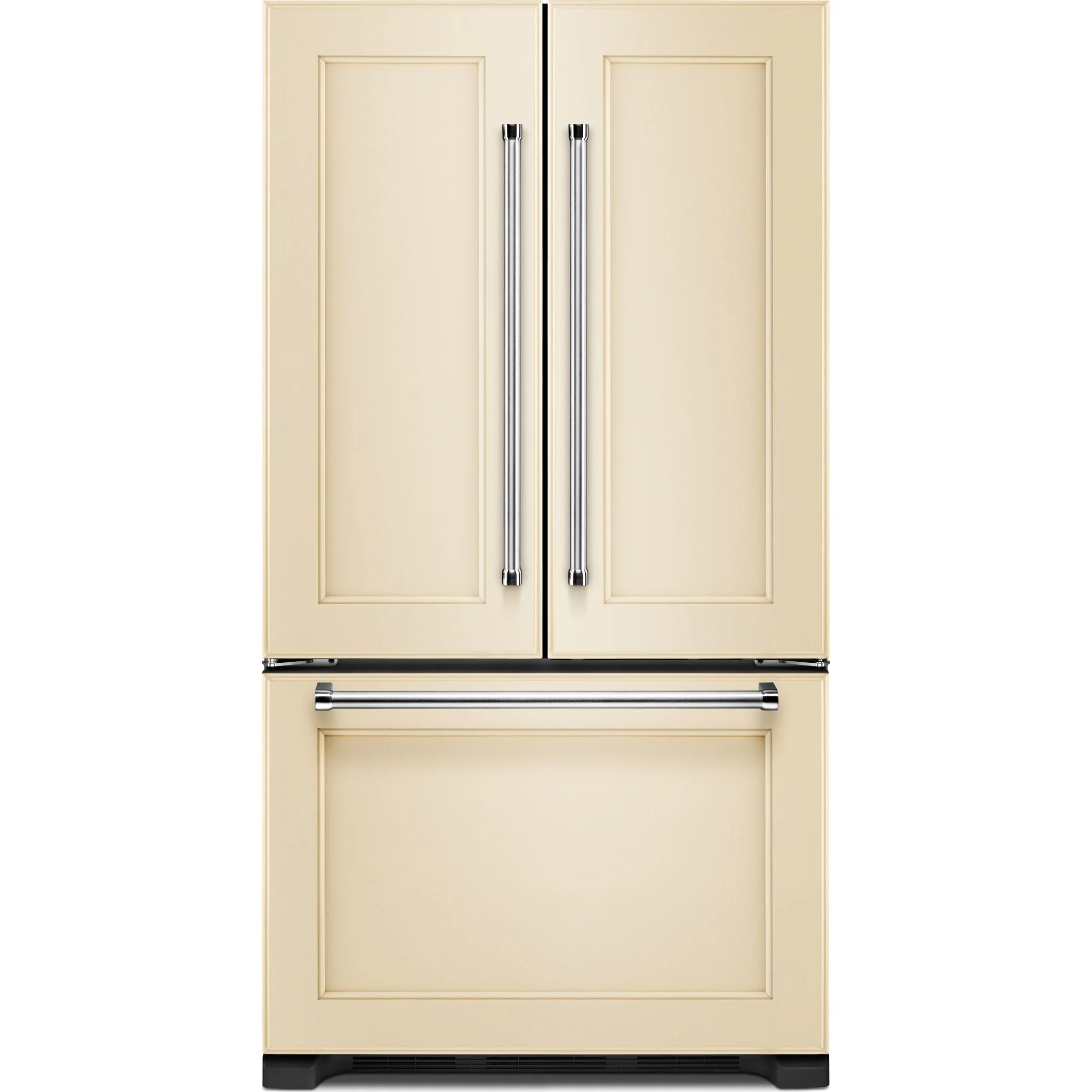 KitchenAid 22 cu.ft. 36-Inch Width Counter Depth Panel Ready with Interior Dispense French Door Refrigerator -Panel Ready (KRFC302EPA) - Image 2