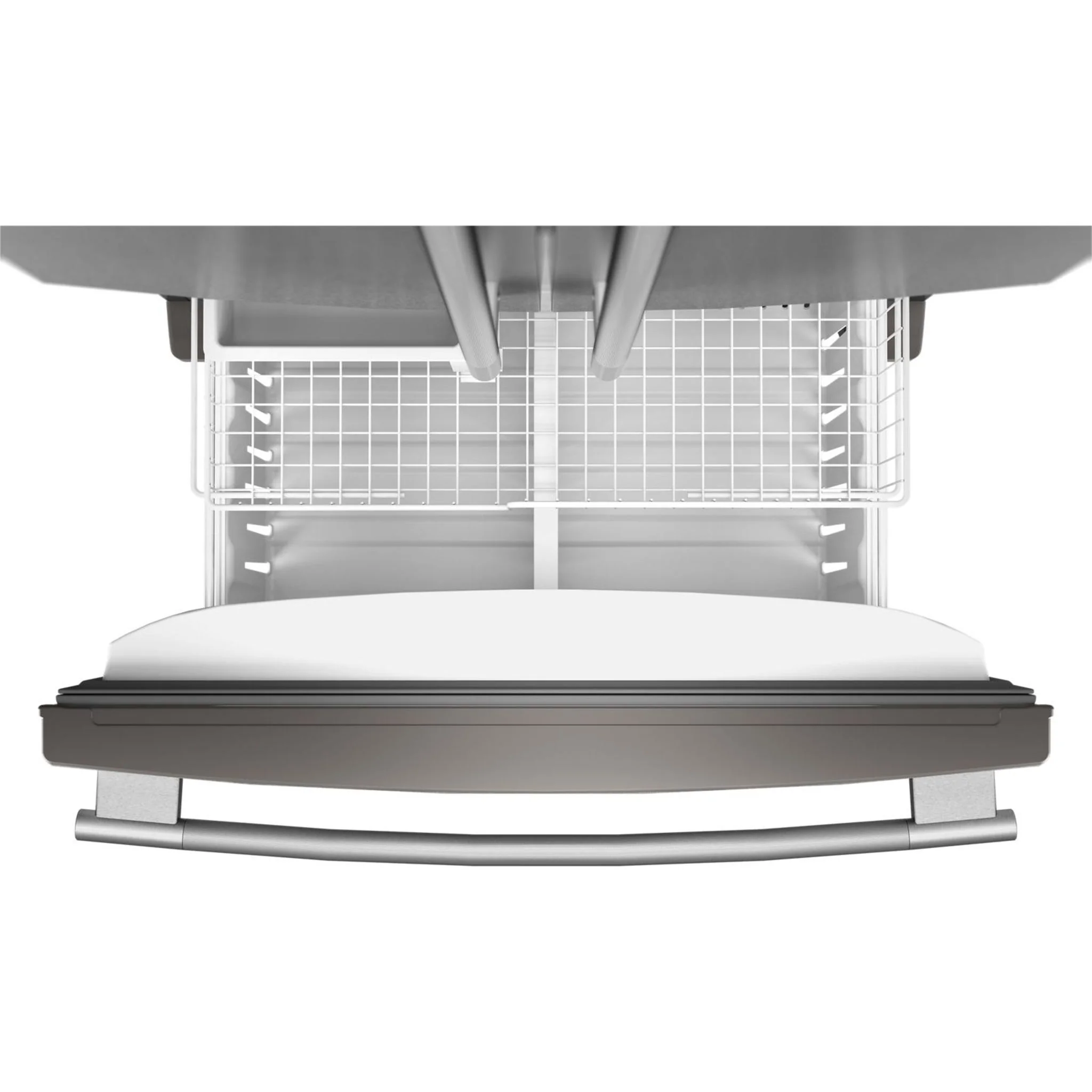 KitchenAid 22 Cu. Ft. 33-Inch Standard-Depth French Door Refrigerator with Internal Water Dispenser -PrintShield Stainless (KRFF333SPS) - Image 2
